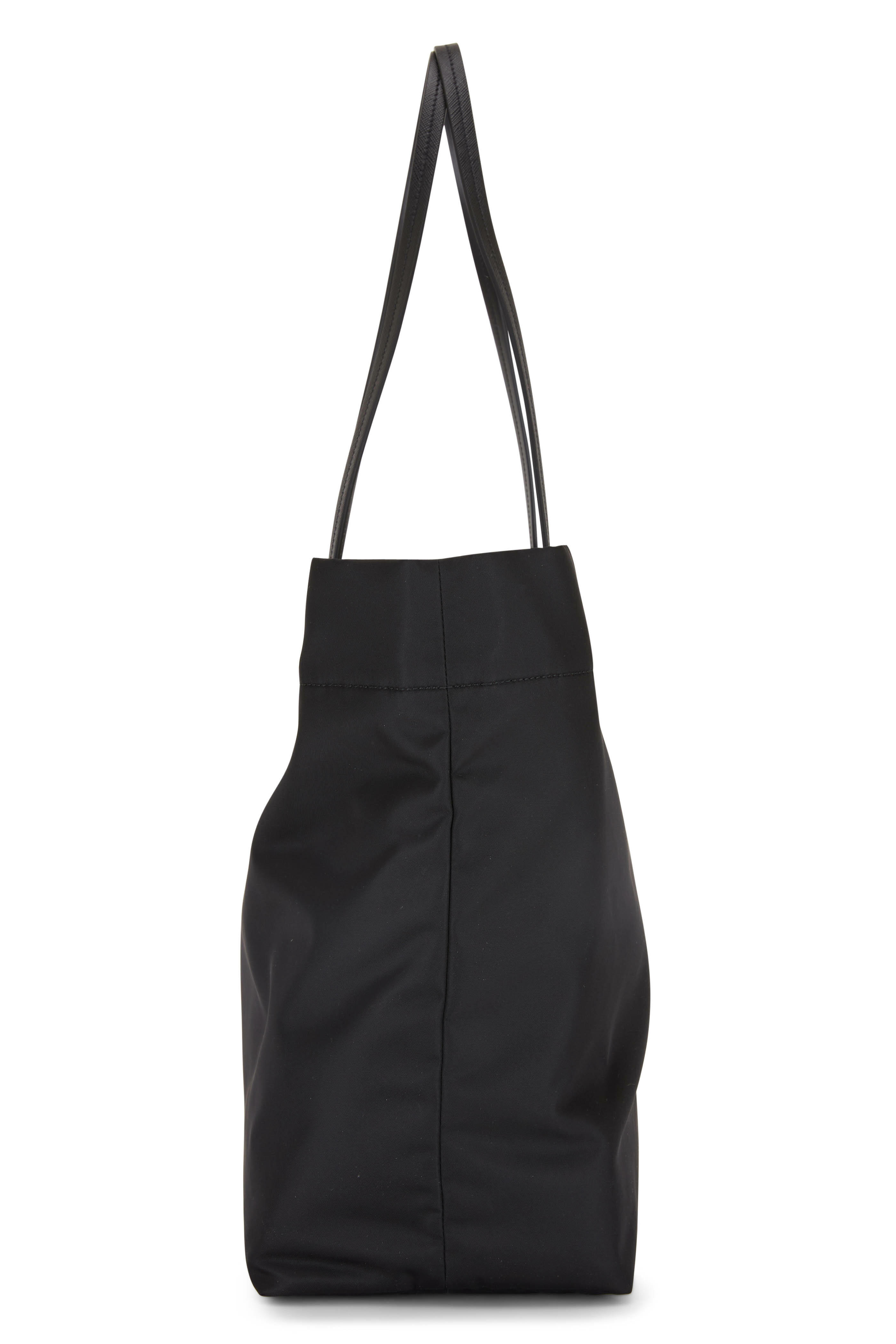 Prada - Black Nylon Open Tote