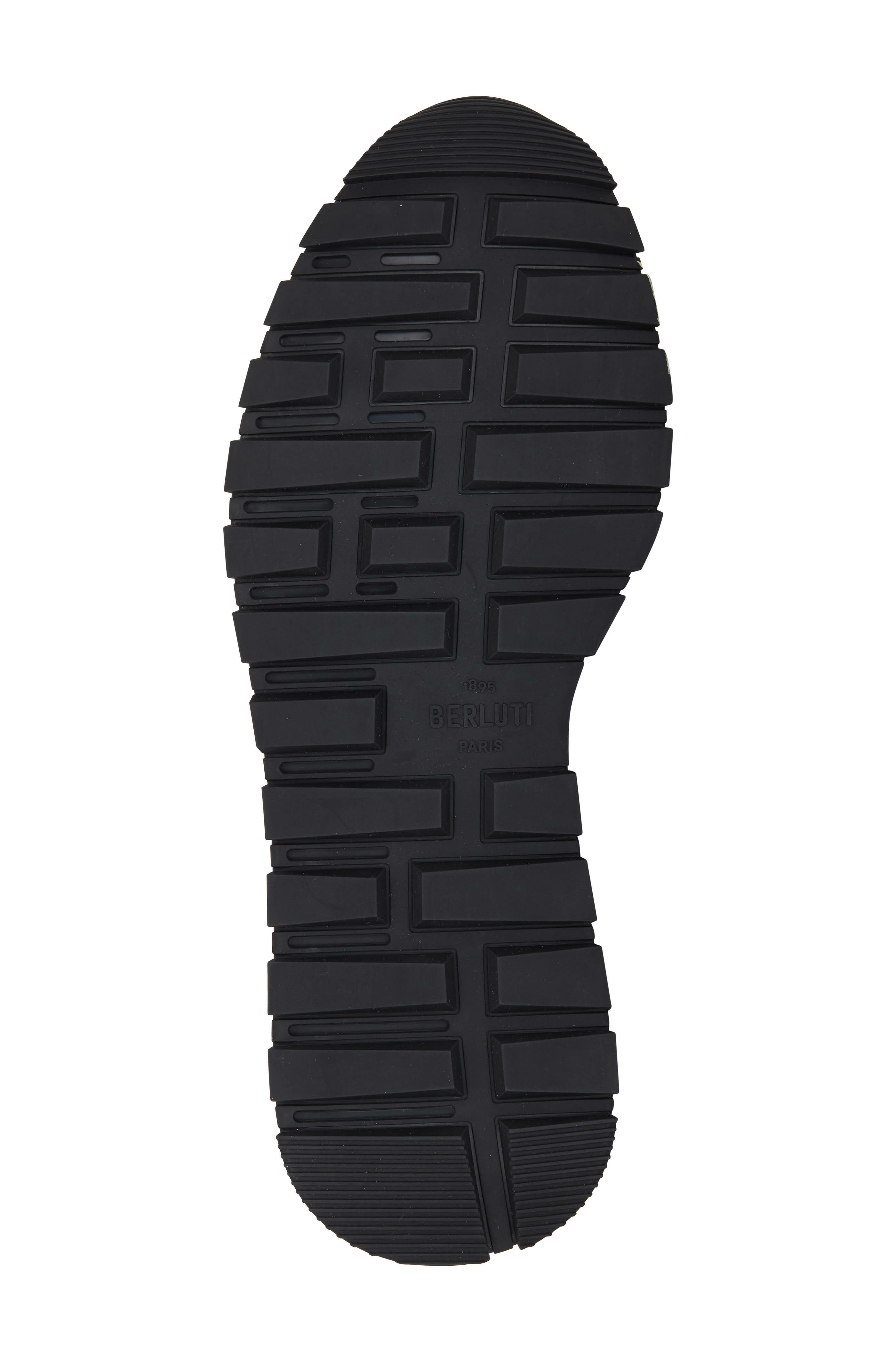 Fast Track Leather Sneaker - Color: Brown - Size: 6.5 - Men - Berluti