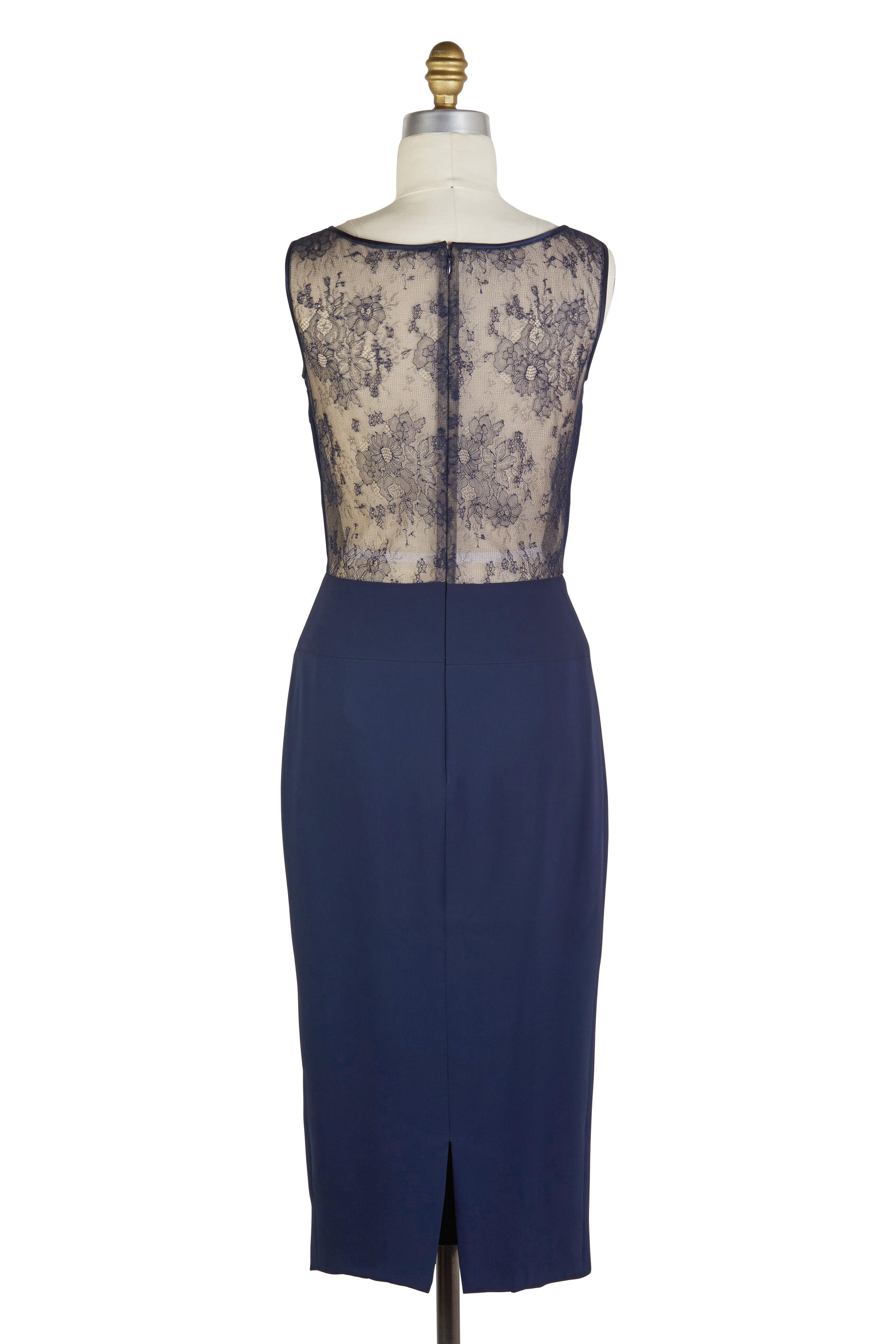 Donald Deal - Navy Blue Lace Dress