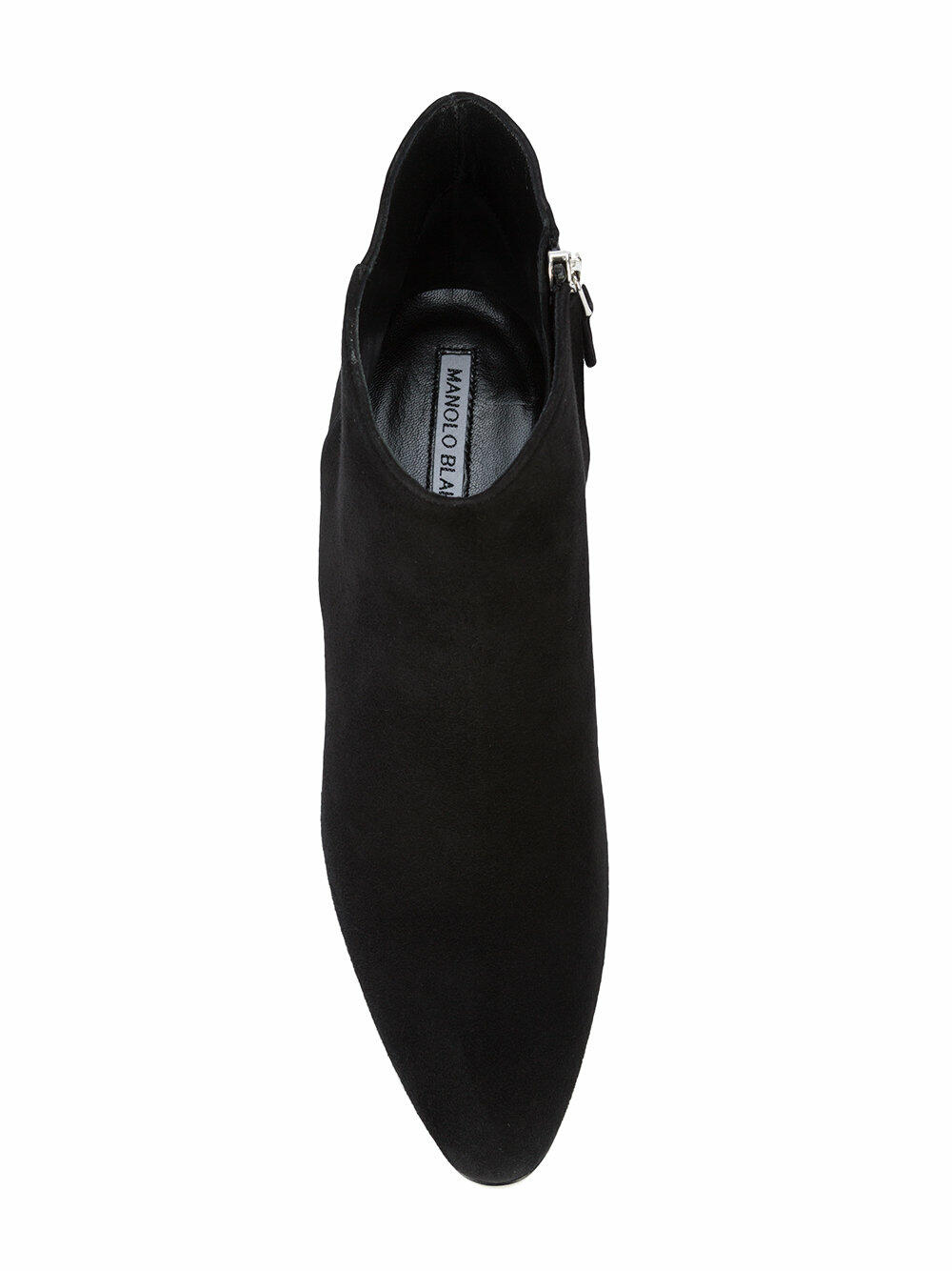 MANOLO BLAHNIK LISTONY スウェード　ブラック　39.5 MANOLO BLAHNIK LISTONY スウェードブラック39.5