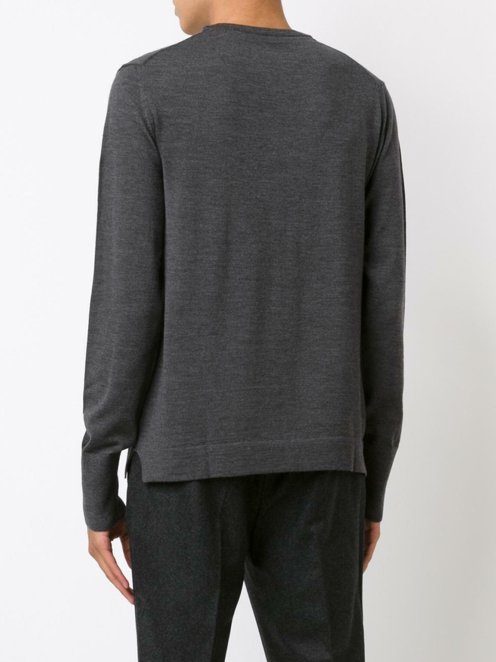 Officine Generale - Nina Grey Merino Wool Sweater