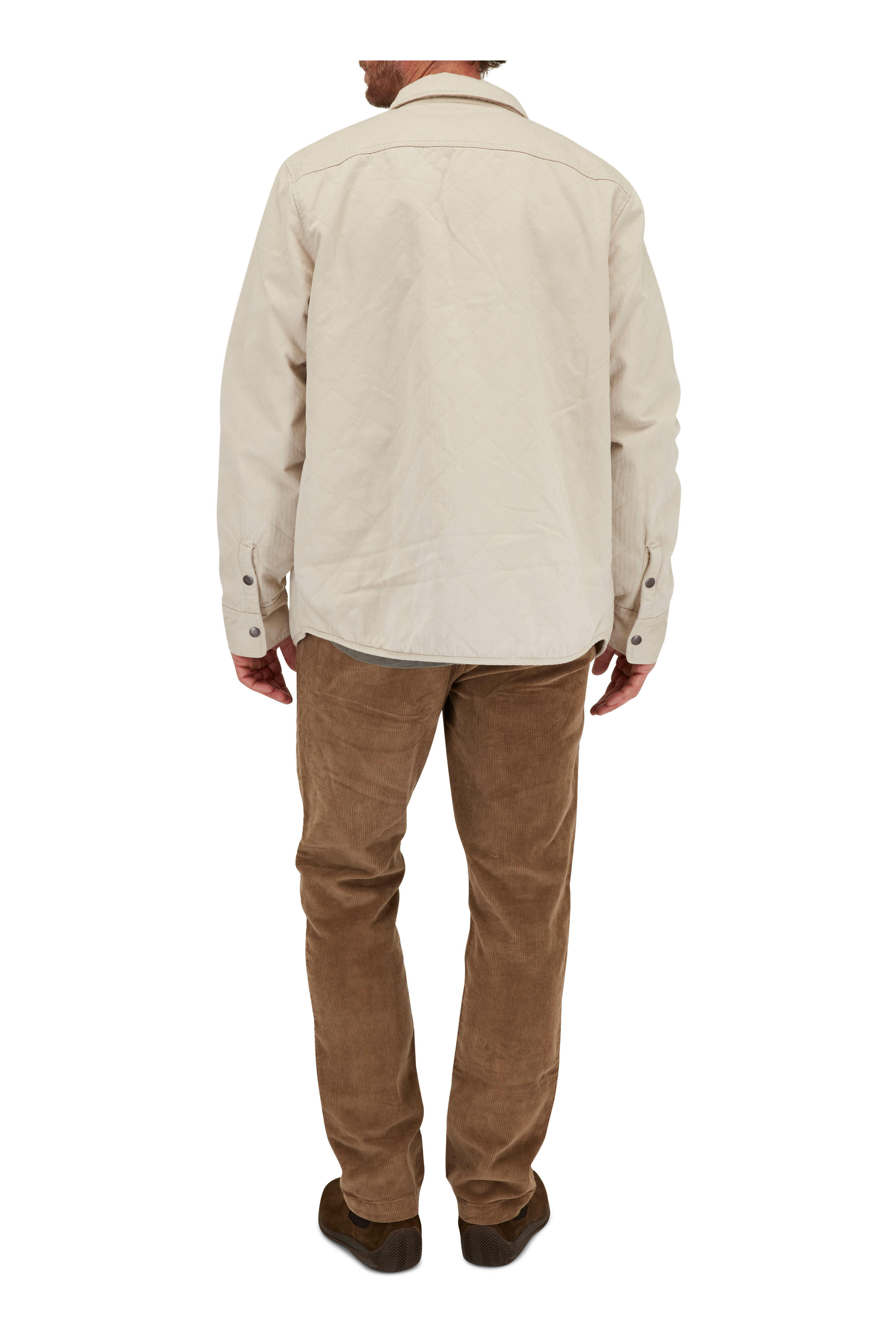 Faherty Brand - Bondi Stone & Big Horn Sand Reversible Jacket