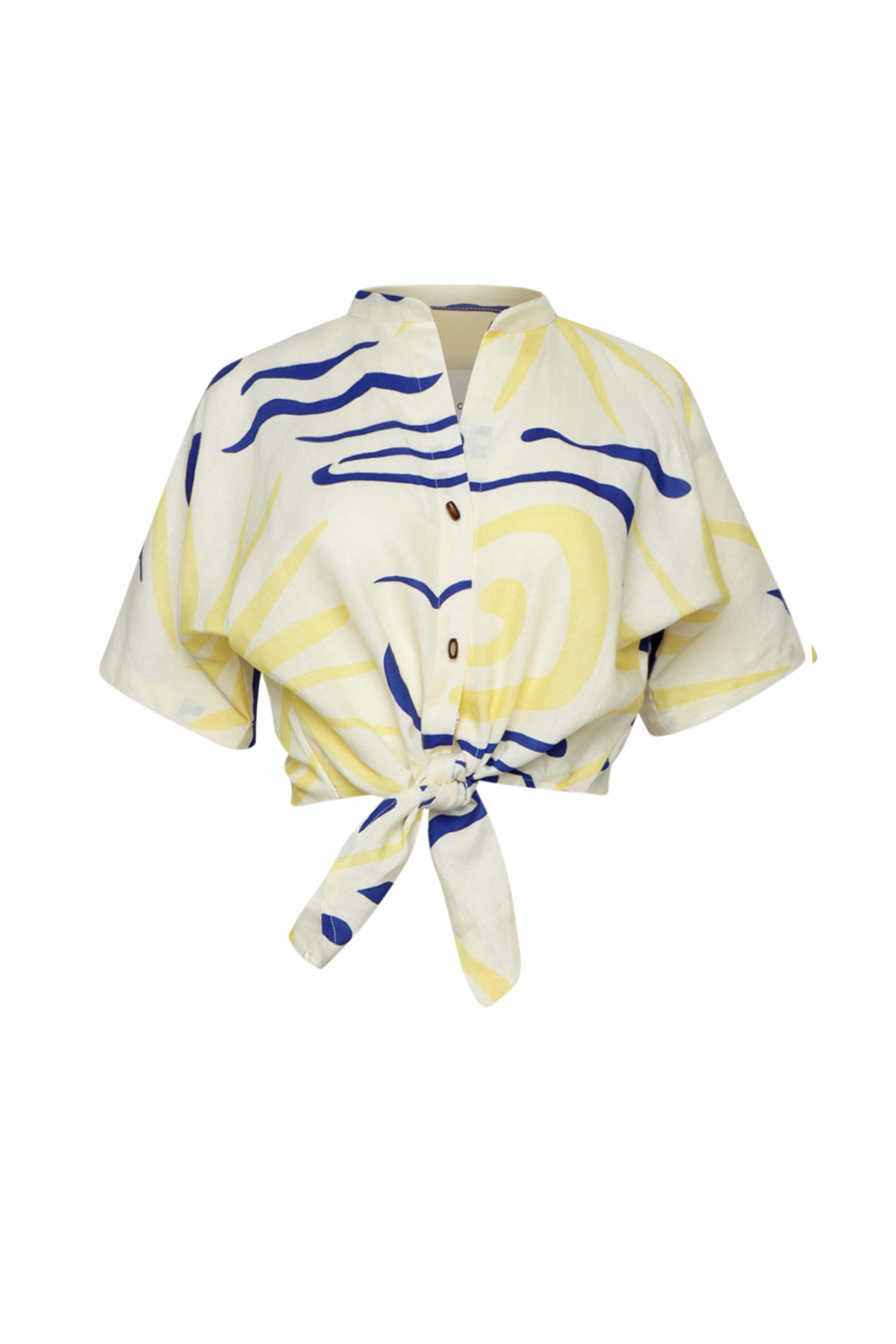 Cala De La Cruz - Malibu Azul Leroy Top