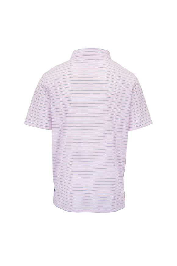 RLX Ralph Lauren Pink Yarn Dyed Stripe Polo - view 3