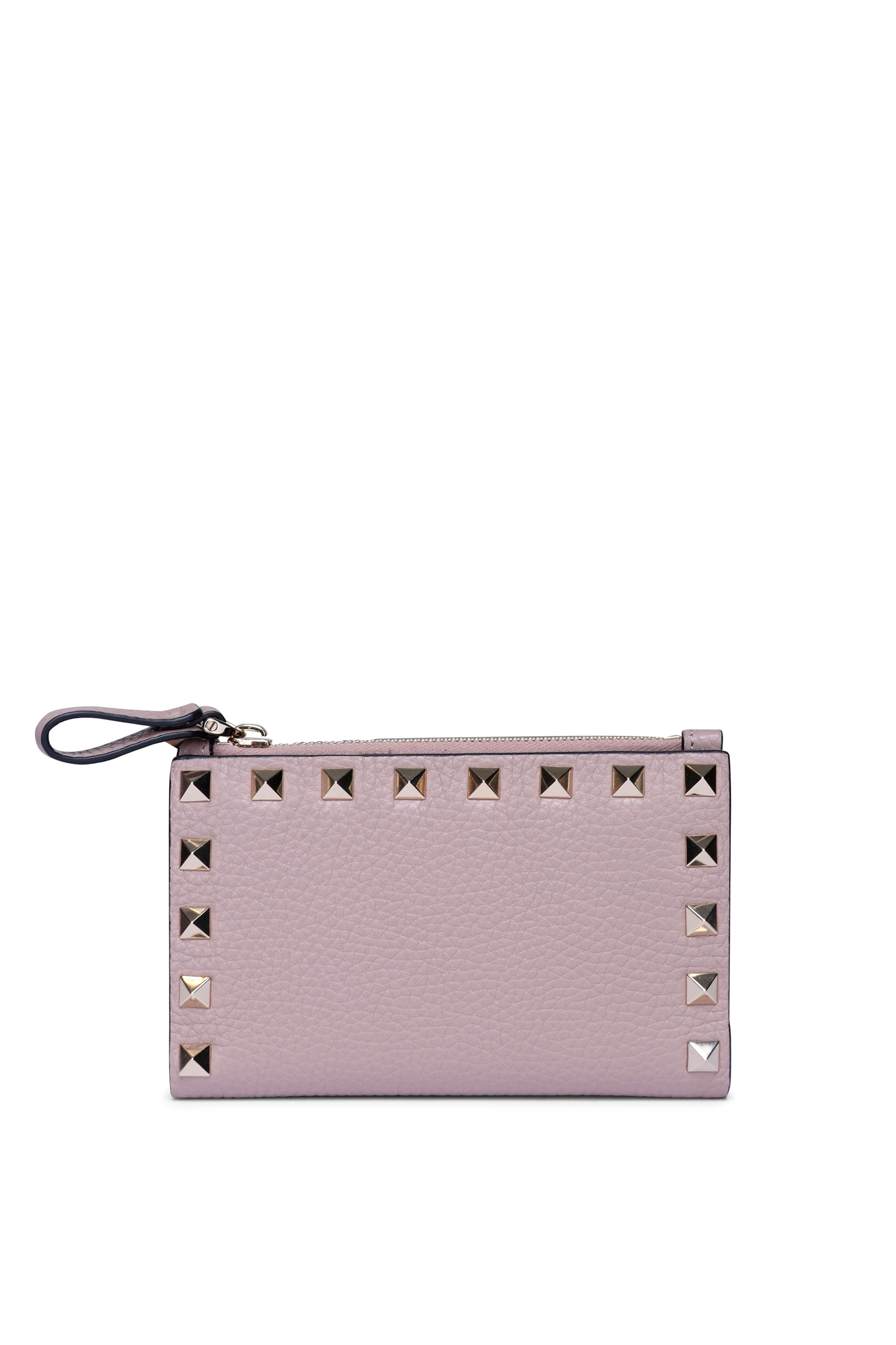 Valentino Garavani - Rockstud Poudre Grained Leather Cardholder