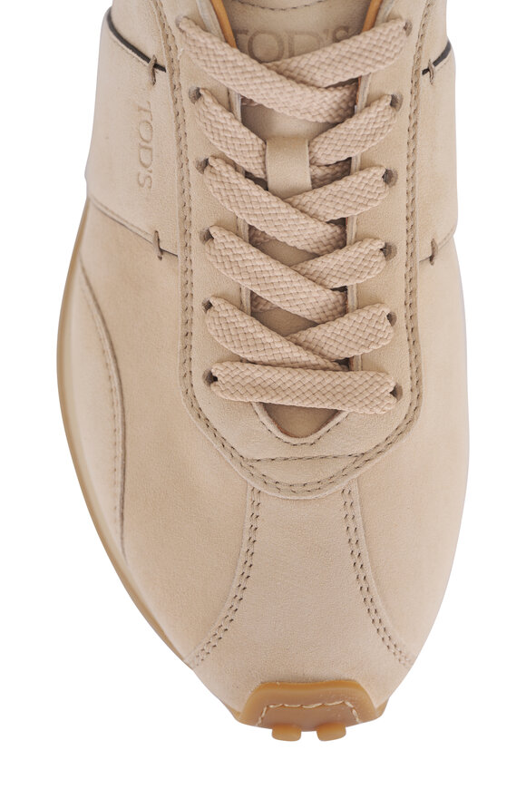 Tod's Natural Sportivo Active Suede Sneaker - view 4