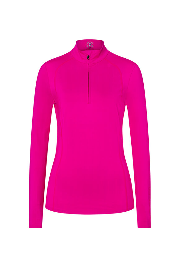 Bogner - Madita Hot Pink Quarter Zip Pullover 