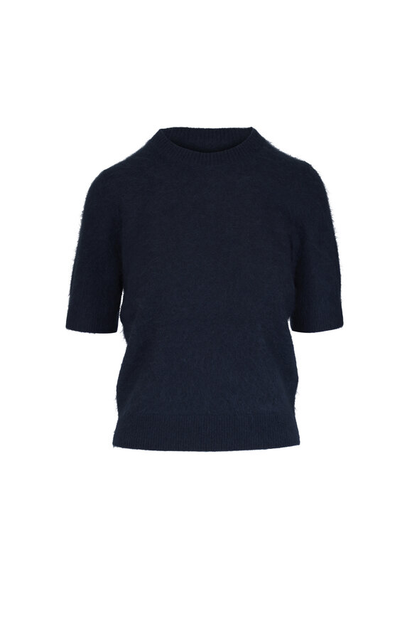Dorothee Schumacher Fluffy Statements Dark Navy Sweater - view 1