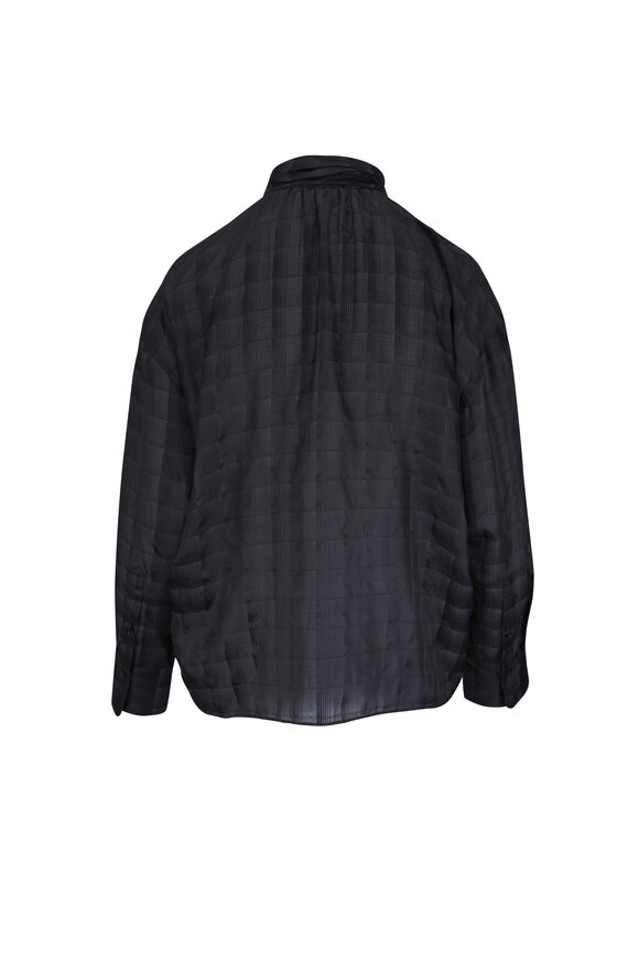 Dorothee Schumacher Airy Check Cotton & Silk Blouse - view 2