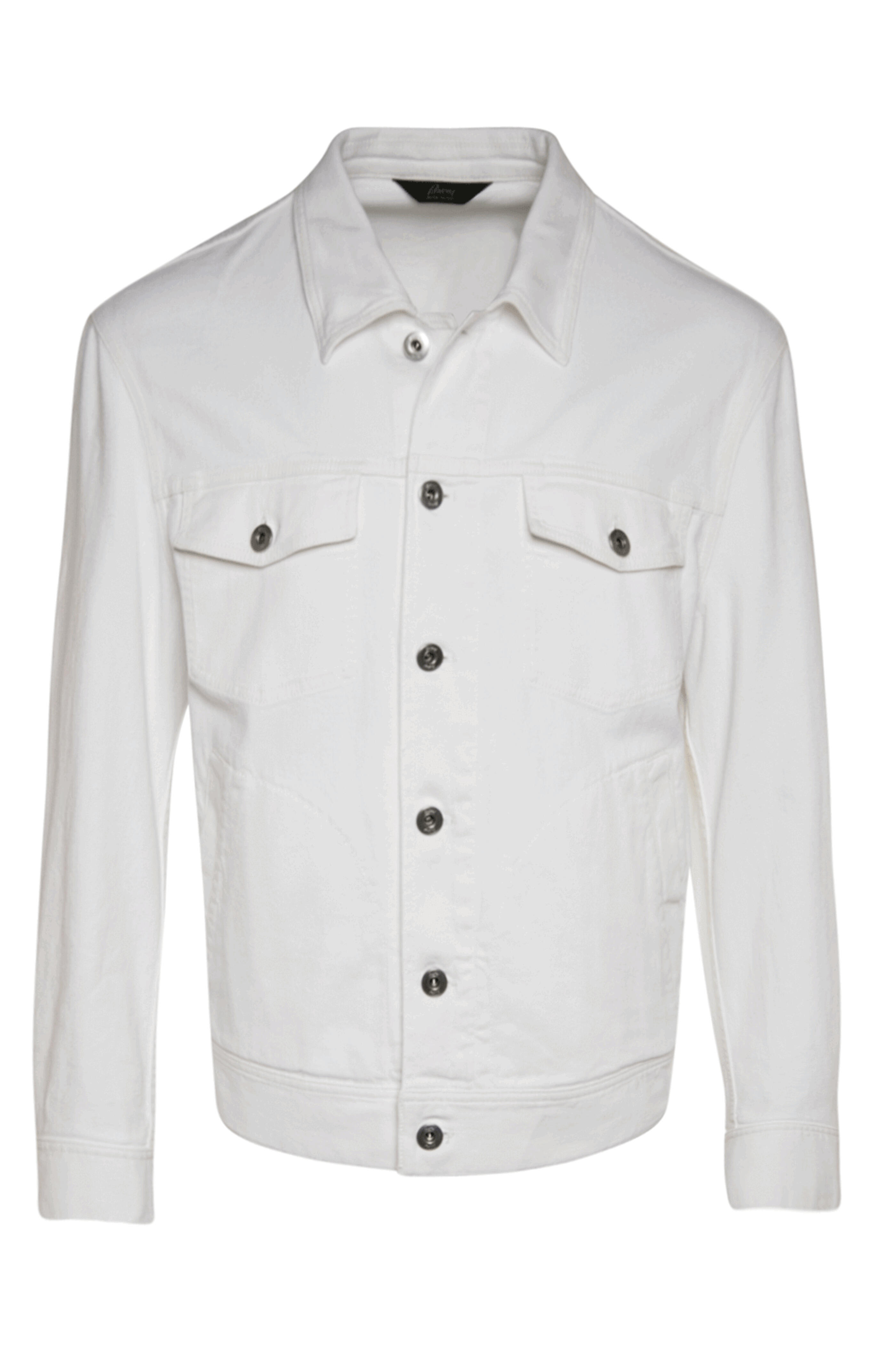 Brioni - White Denim Trucker Jacket