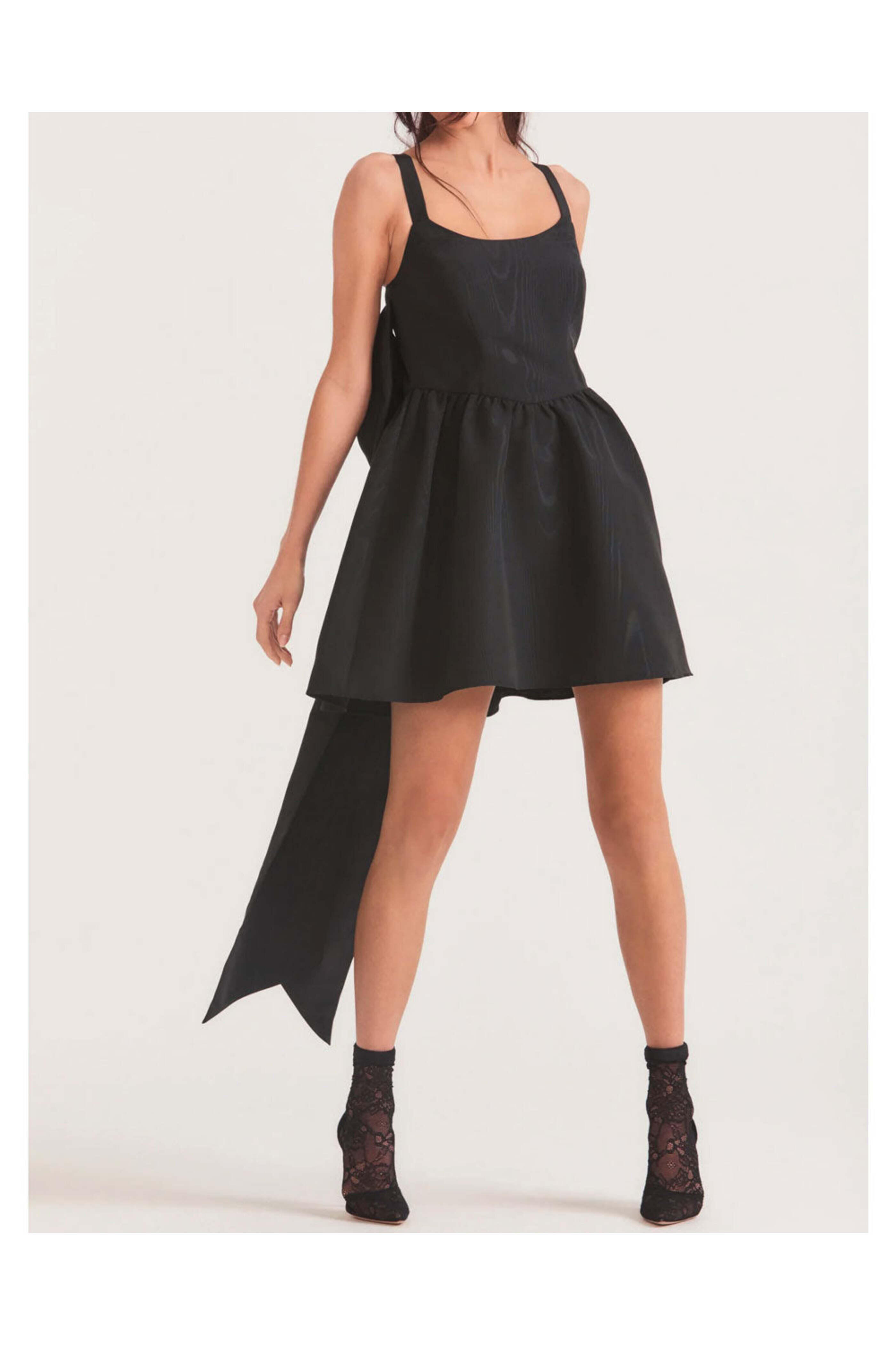 Loveshackfancy - Black Spin Dress