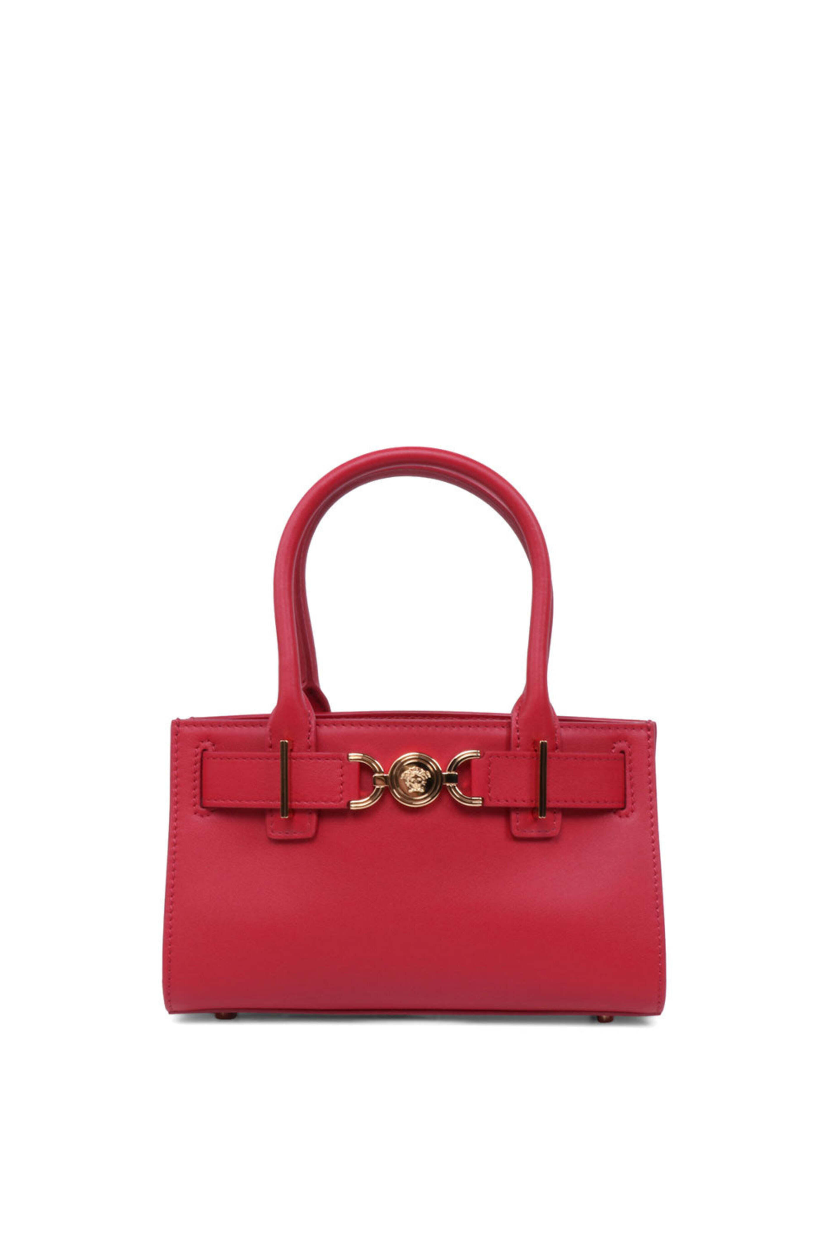 Versace - Small Medusa '95 Tote Bag in Lipstick Red