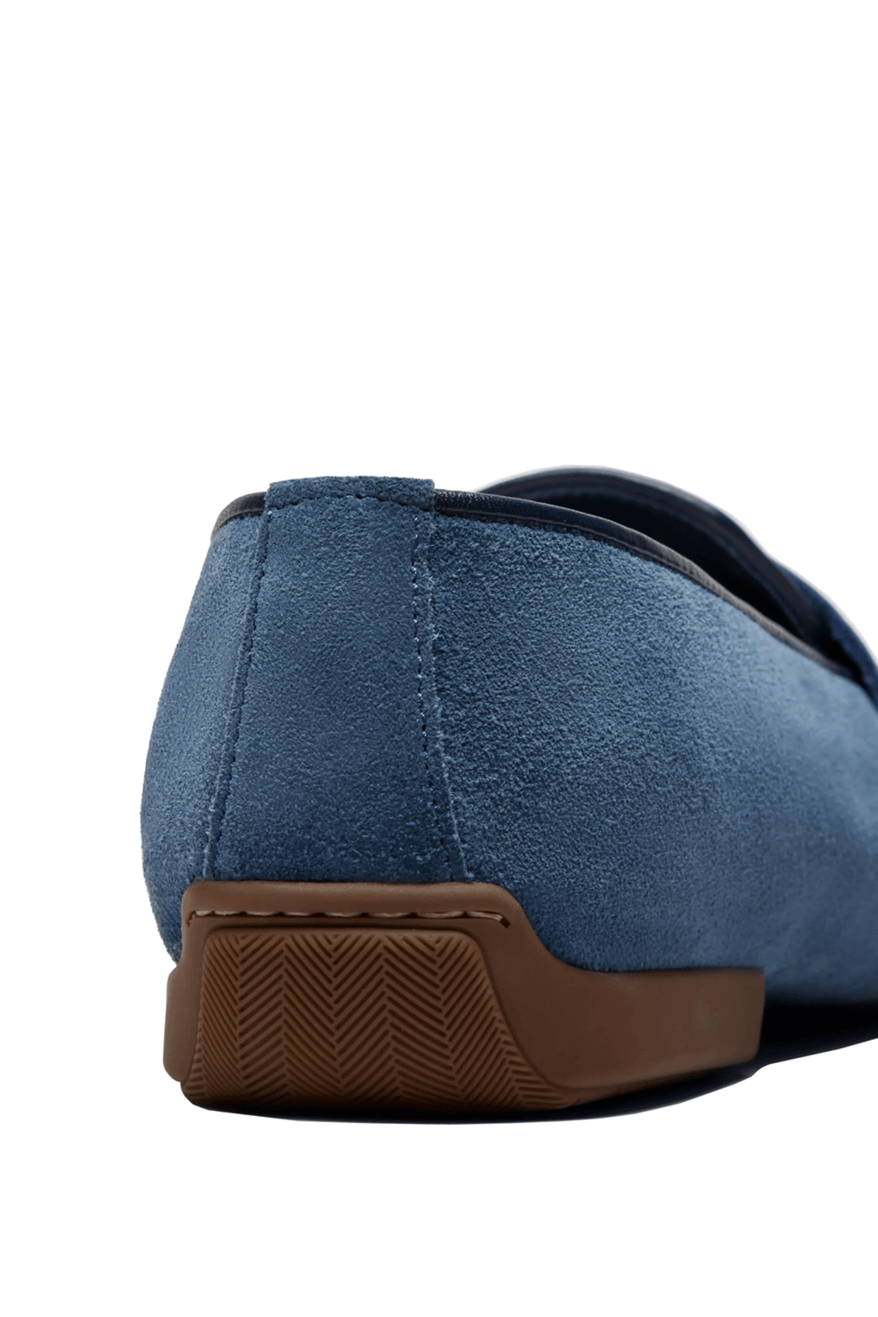 Brioni - Monza Suede Driver Loafer in Periwinkle