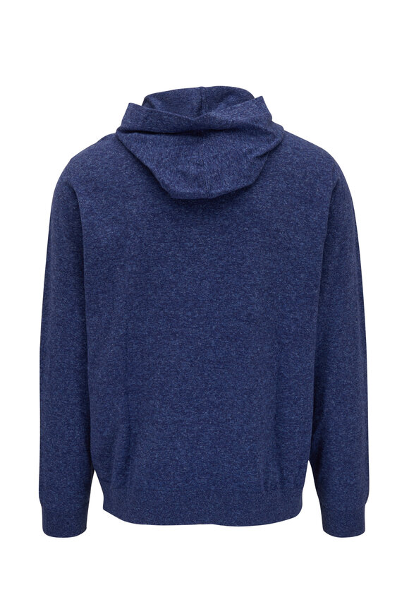 Peter Millar - Ryles Atlantic Blue Henley Hoody