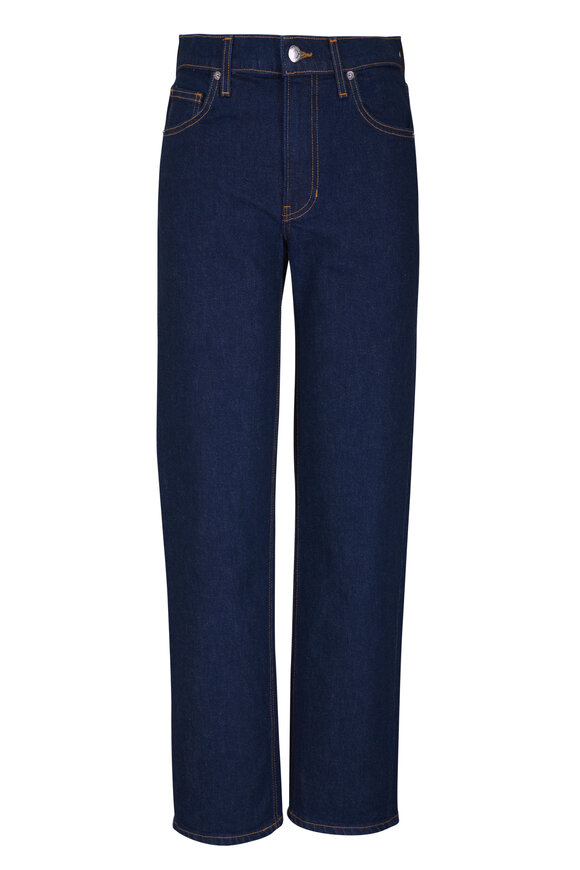 Veronica Beard Leah Indigo Rinse Straight Leg Jean