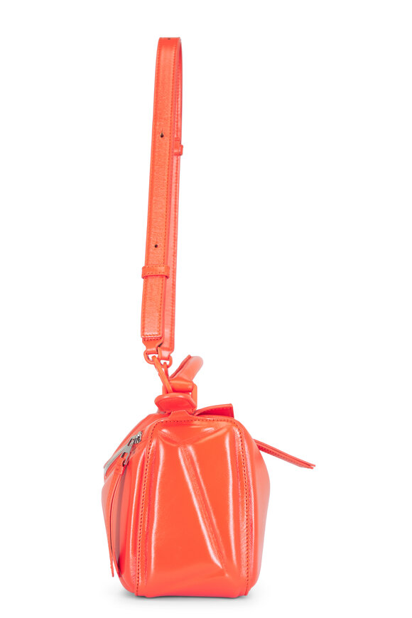 Loewe Small Puzzle Blown Vivid Orange Glossy Leather Bag - view 4
