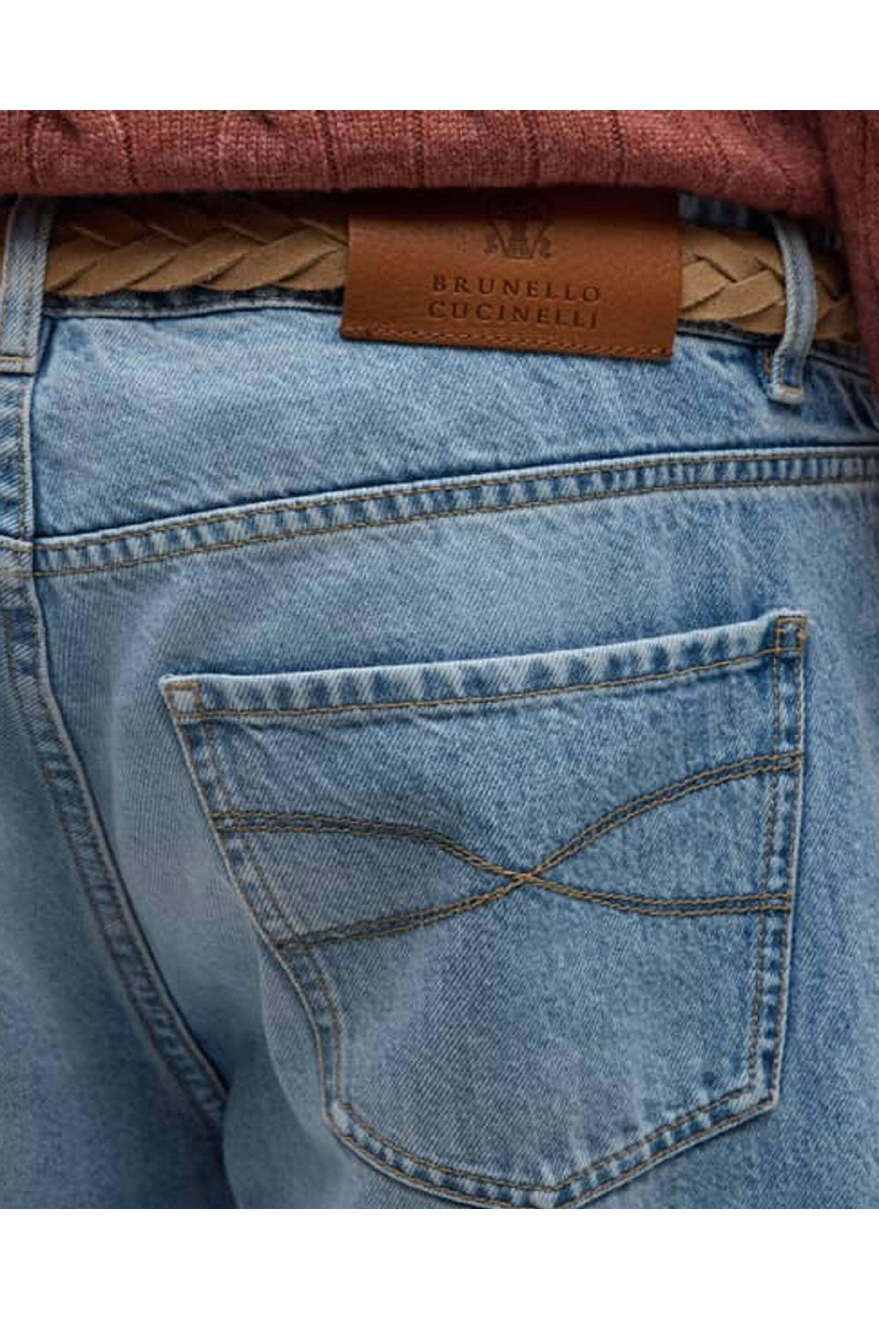Brunello Cucinelli - Light Wash Denim Jeans