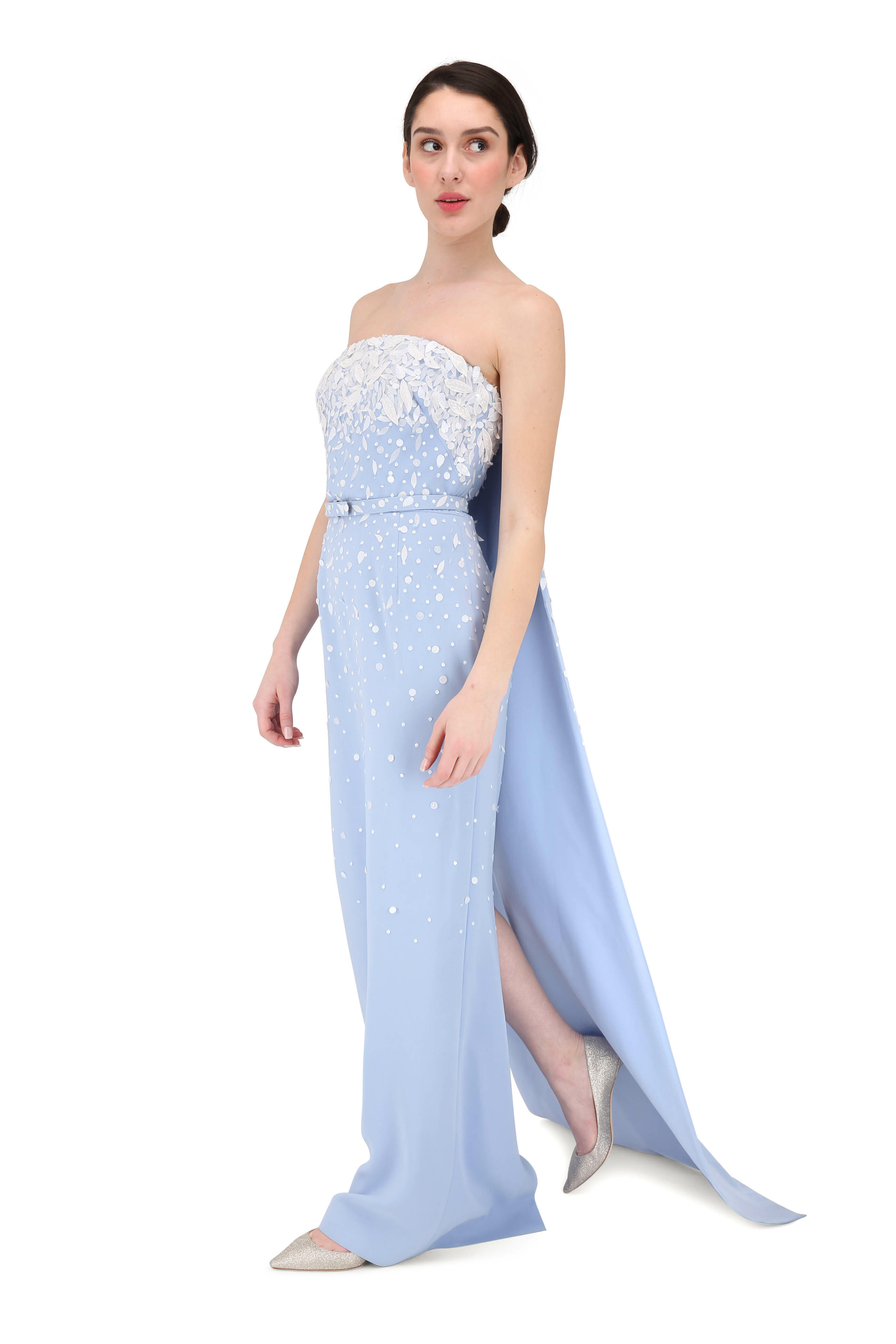 Jimmy Choo - Romy Platinum Ice Glitter Pump, 60mm