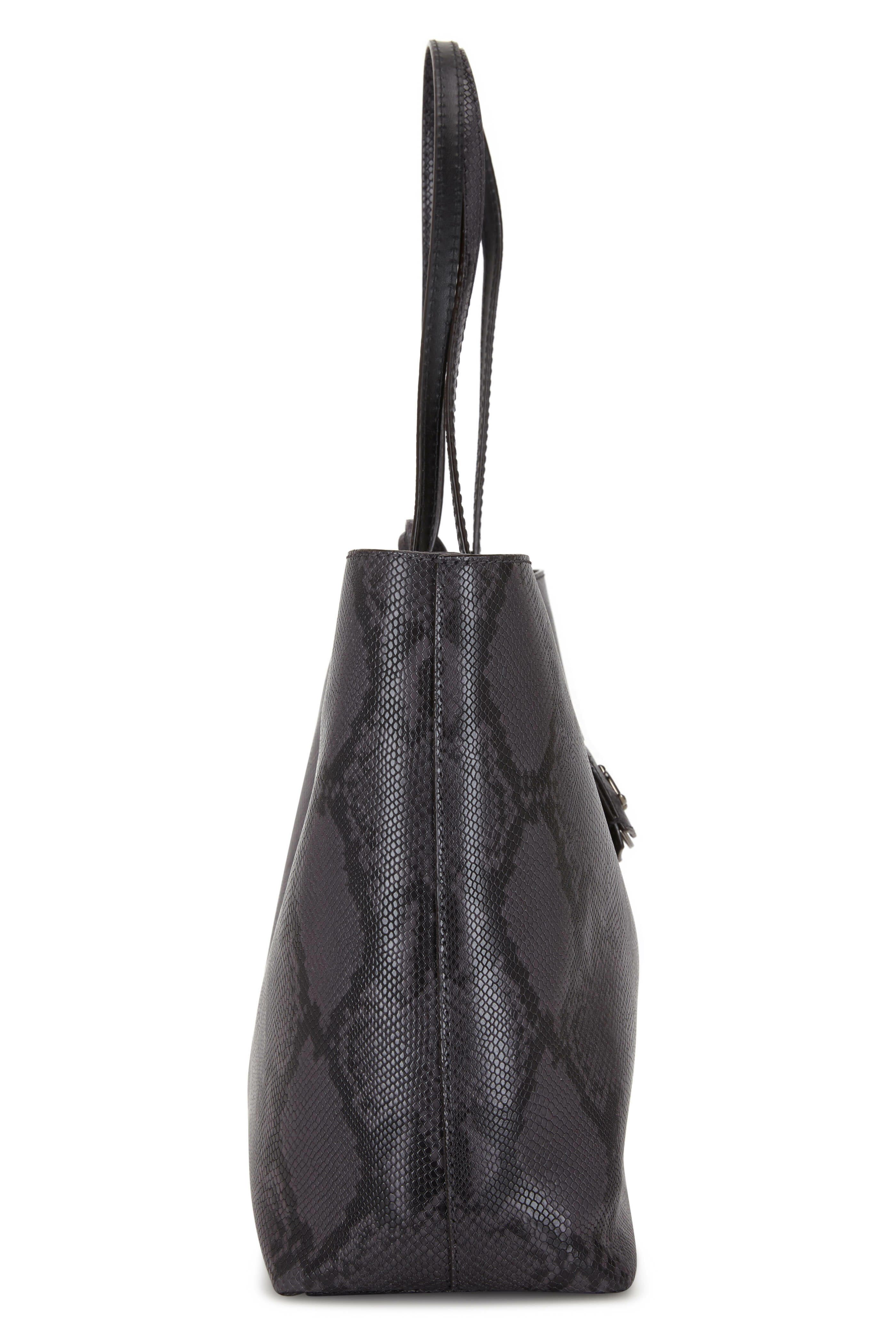 Jimmy Choo - Nine2Five Dusk Snake Printed Leather Tote