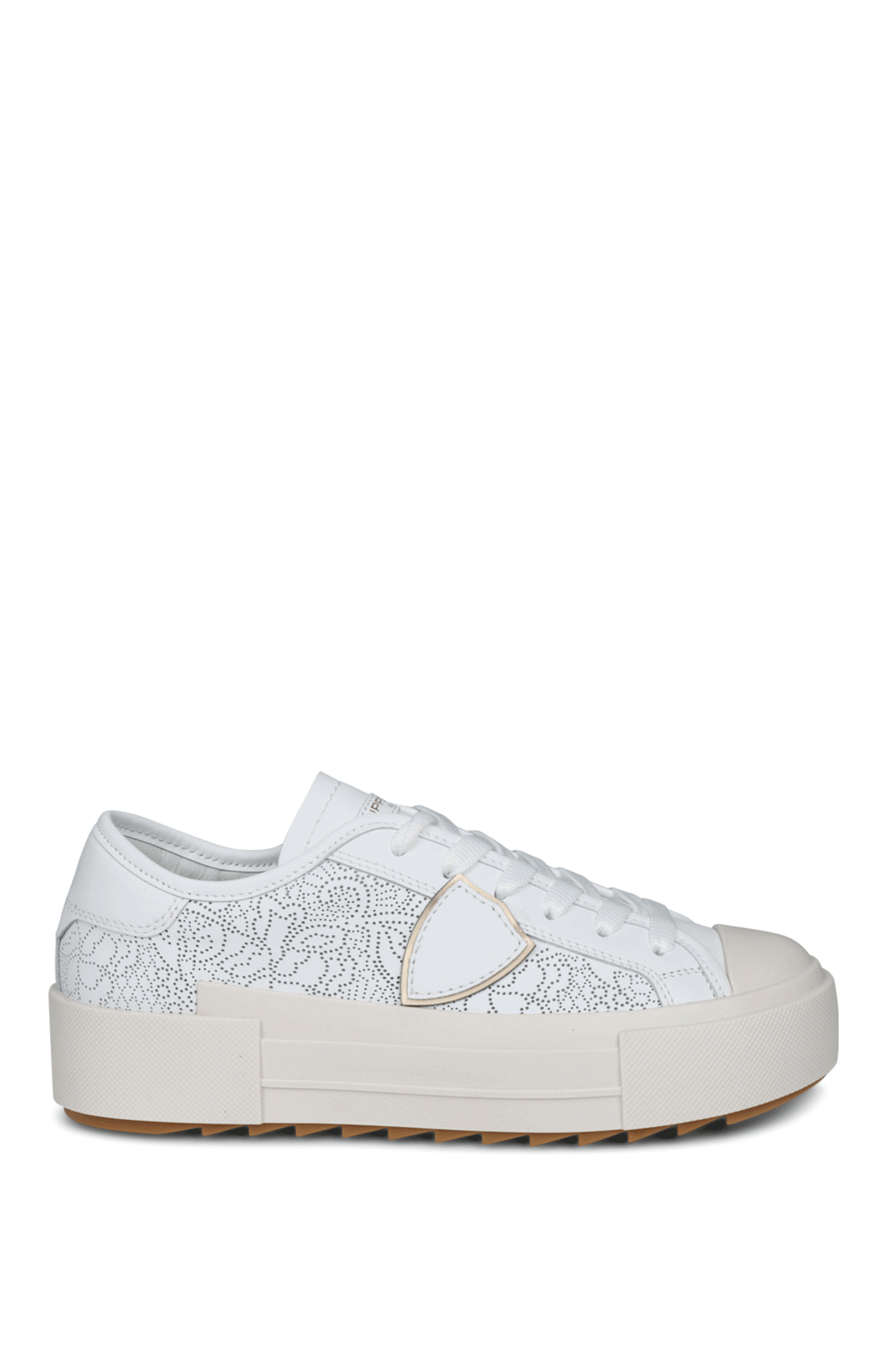 Philippe Model - Paris Haute Low-Top Sneaker in Chantilly & White