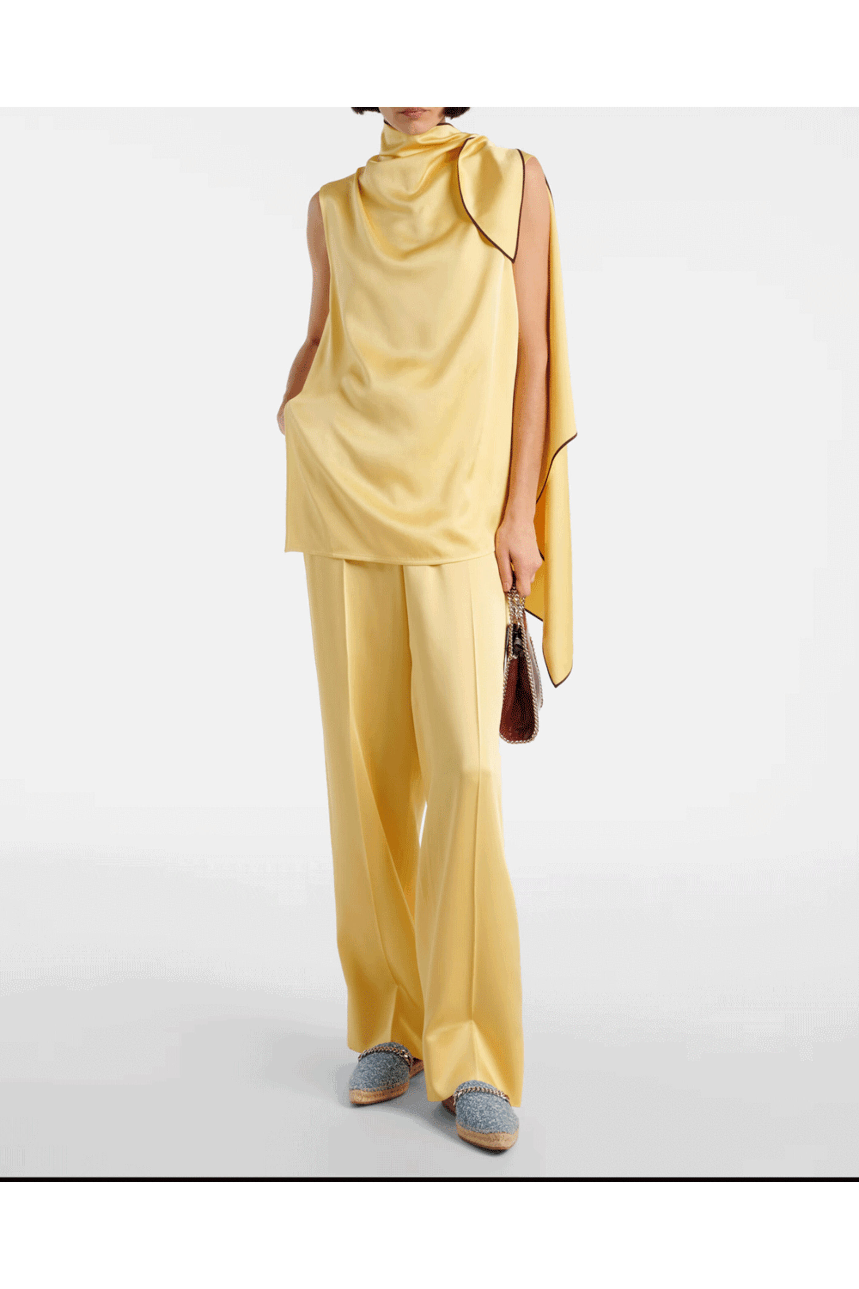 Stella McCartney - Gaia Boucle Espadrille in Denim