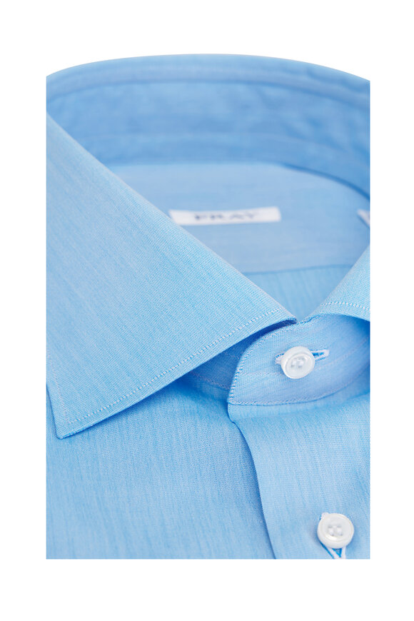 Fray Riva Solid Blue Sport Shirt - view 2