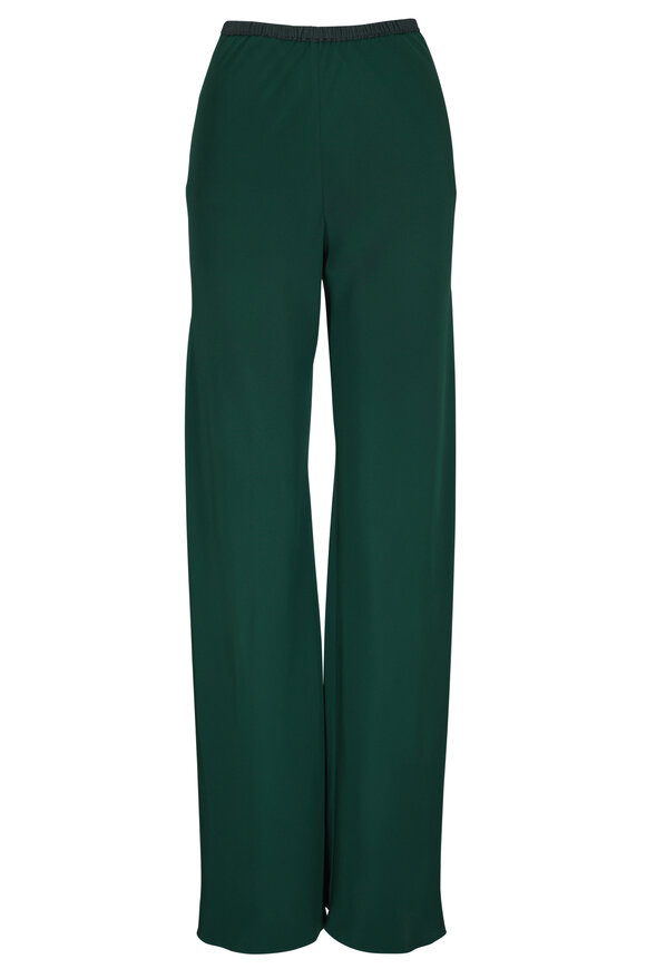 ANCELLM × DIVINA FAMILY TROUSERS Christian Wijnants - Pasha Pine Wide Leg Pant | Mitchell Stores