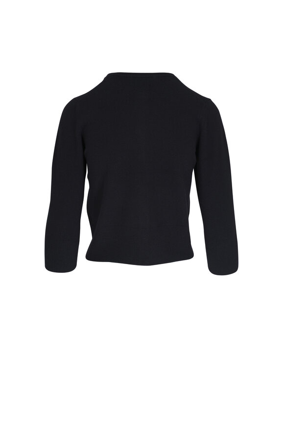 Vince - Black Wool & Cashmere Cardigan