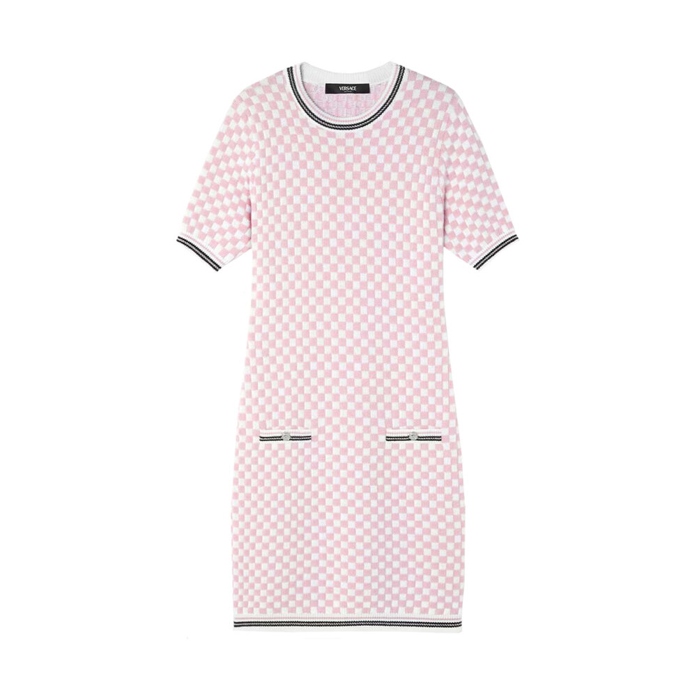 jacquard check dress – BUNNY APARTMENT