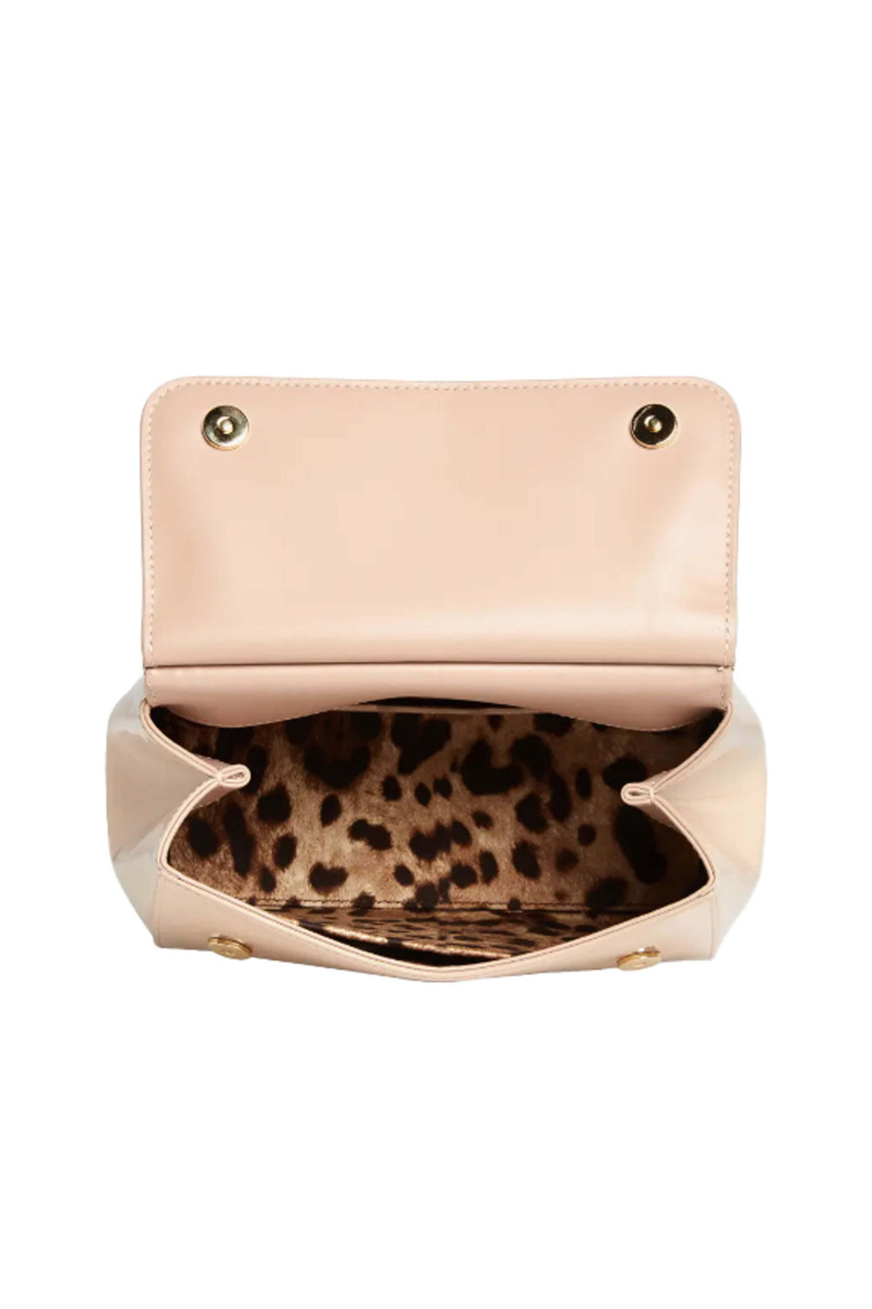 Dolce & Gabbana - Small Sicily Handbag in Cipria Pink
