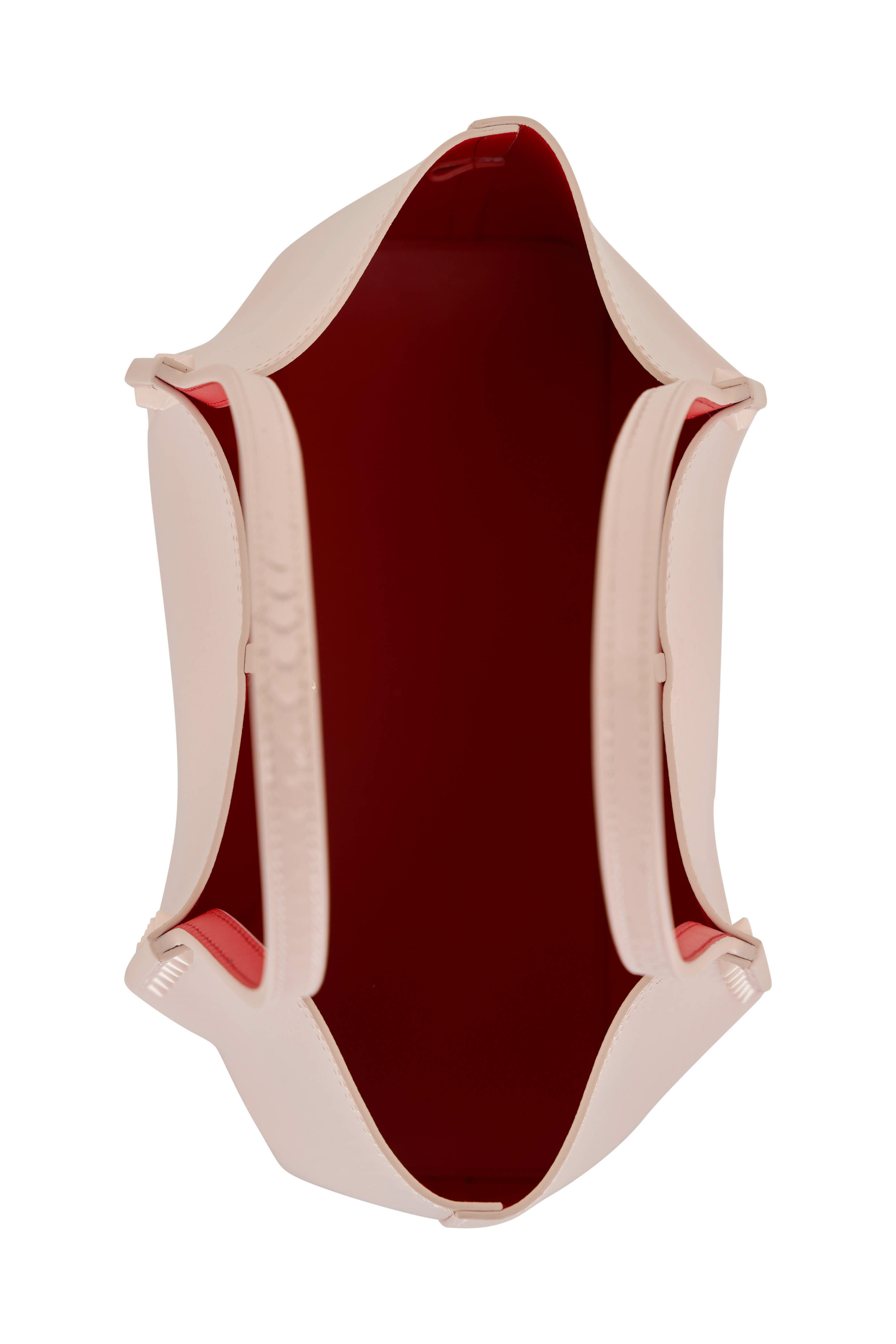 Christian Louboutin - Small Cabarock Birdy Leche Patent