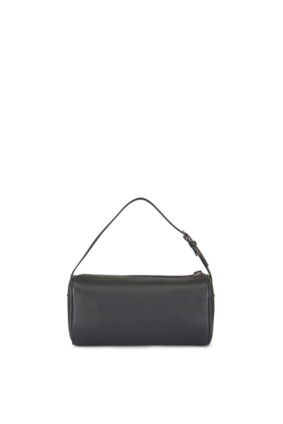 The Row 90's Dark Pine Leather Shoulder Bag - view 2