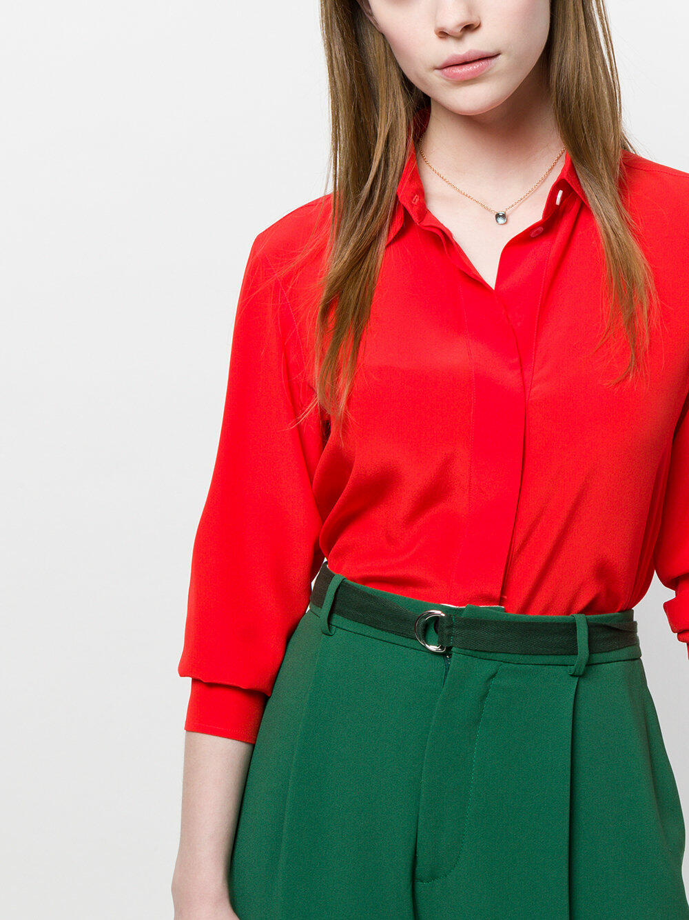 Pomellato - 18K Rose Gold Nudo Blue Topaz Pendant Necklace