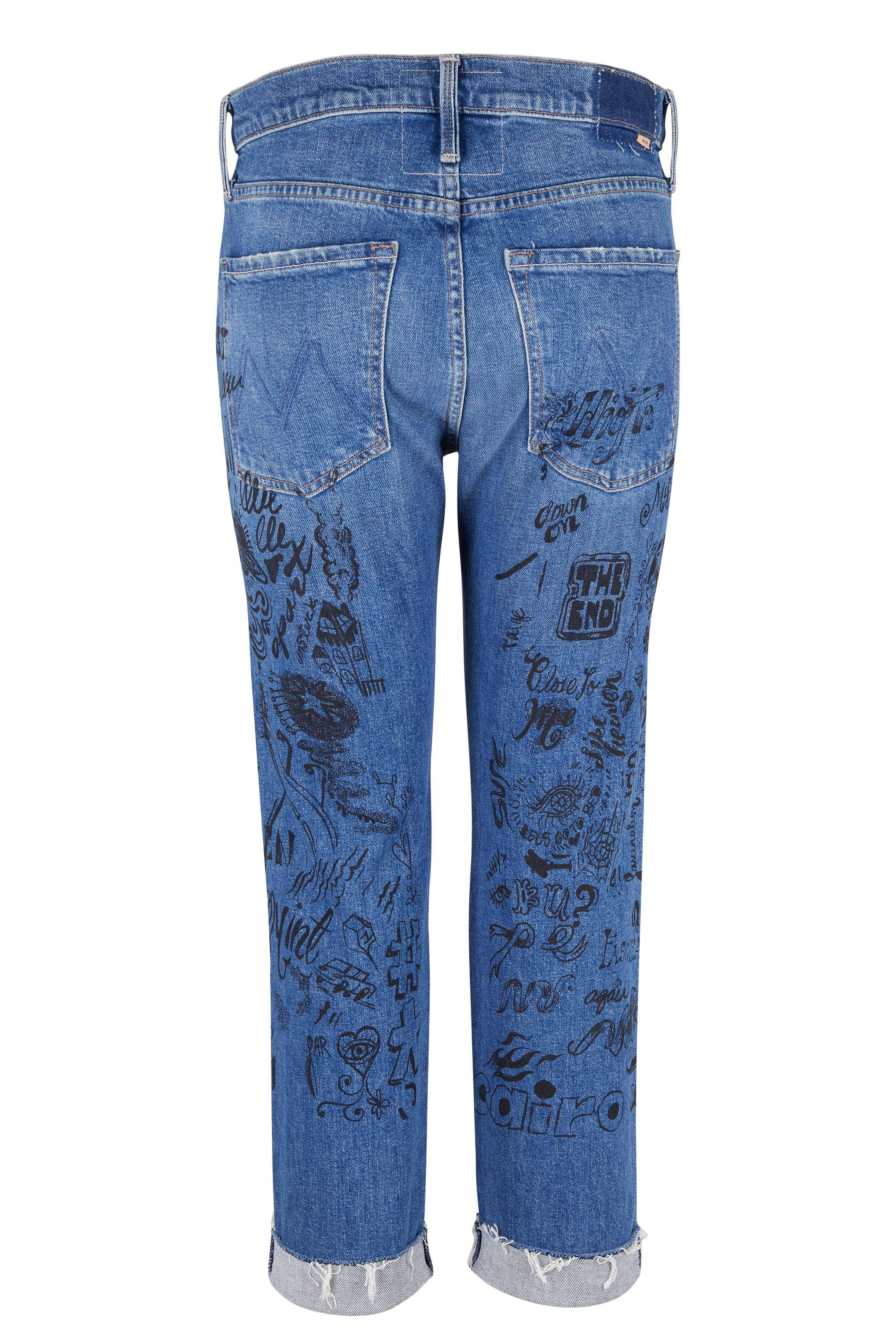 Mother - The Scrapper Never Enough Ankle Cuff Jean