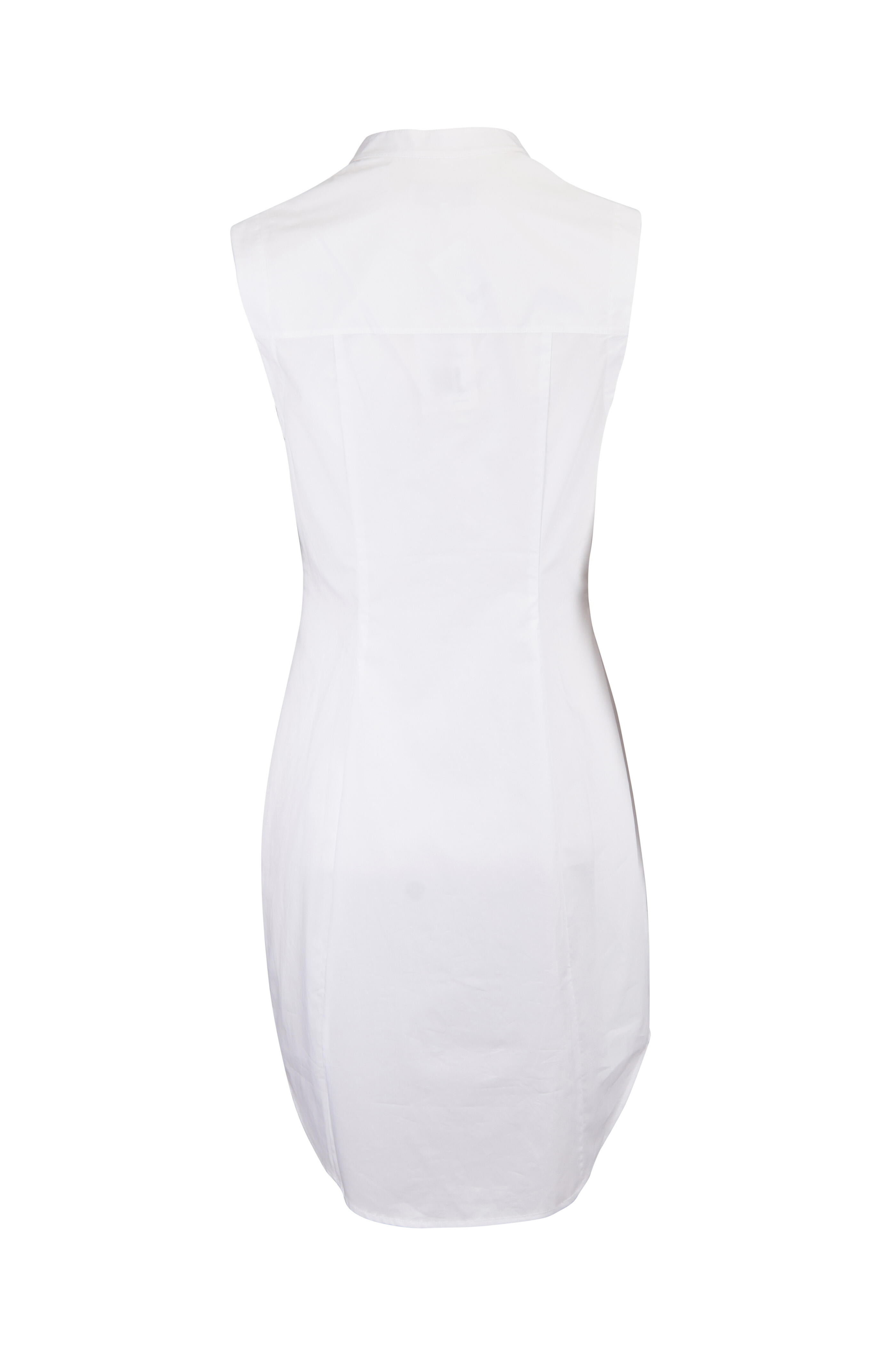 Hevron - Thea Cloud Cotton Tie Mini Dress - view 2