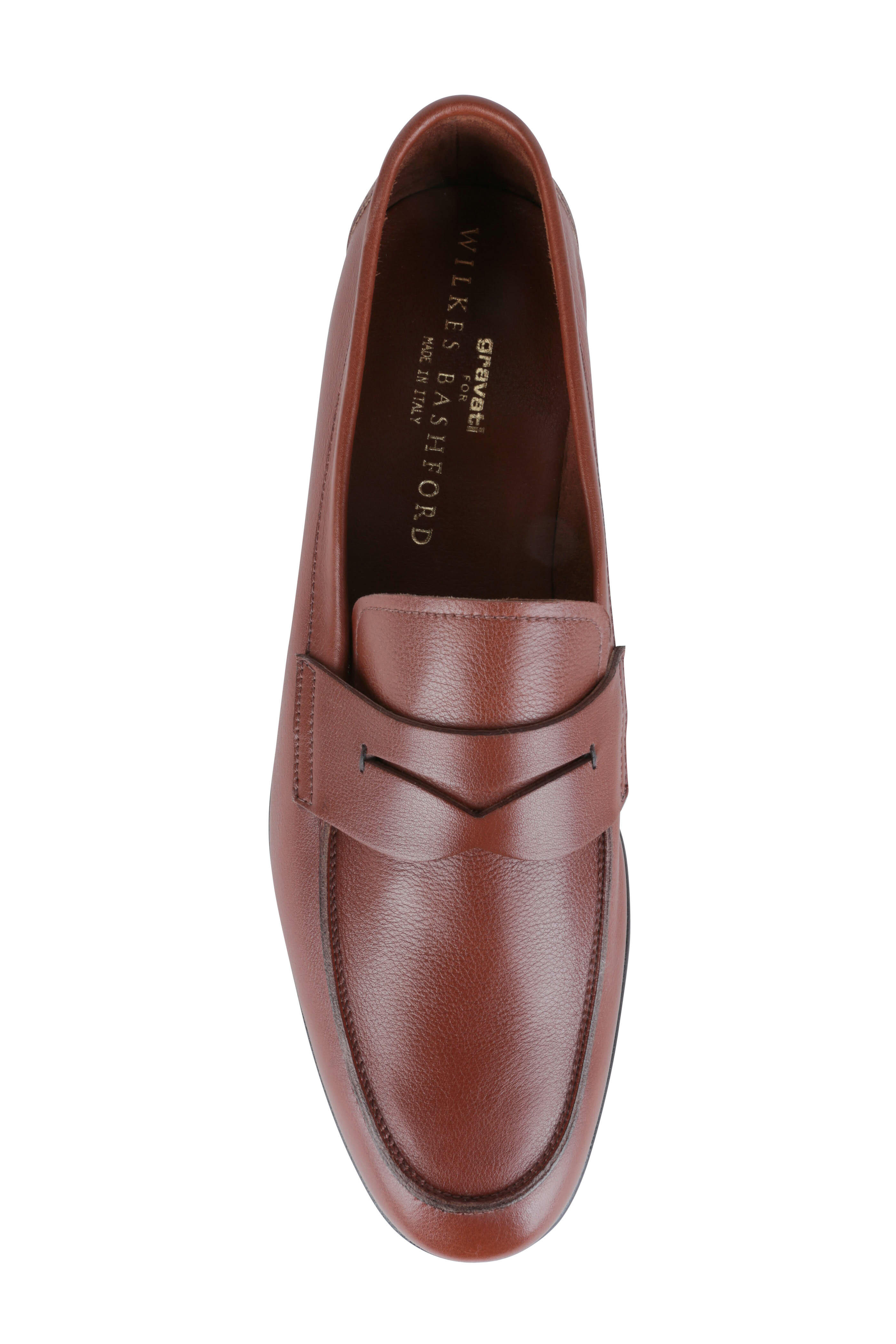 Gravati - Brandy Leather Penny Loafer | Mitchell Stores display picture 3