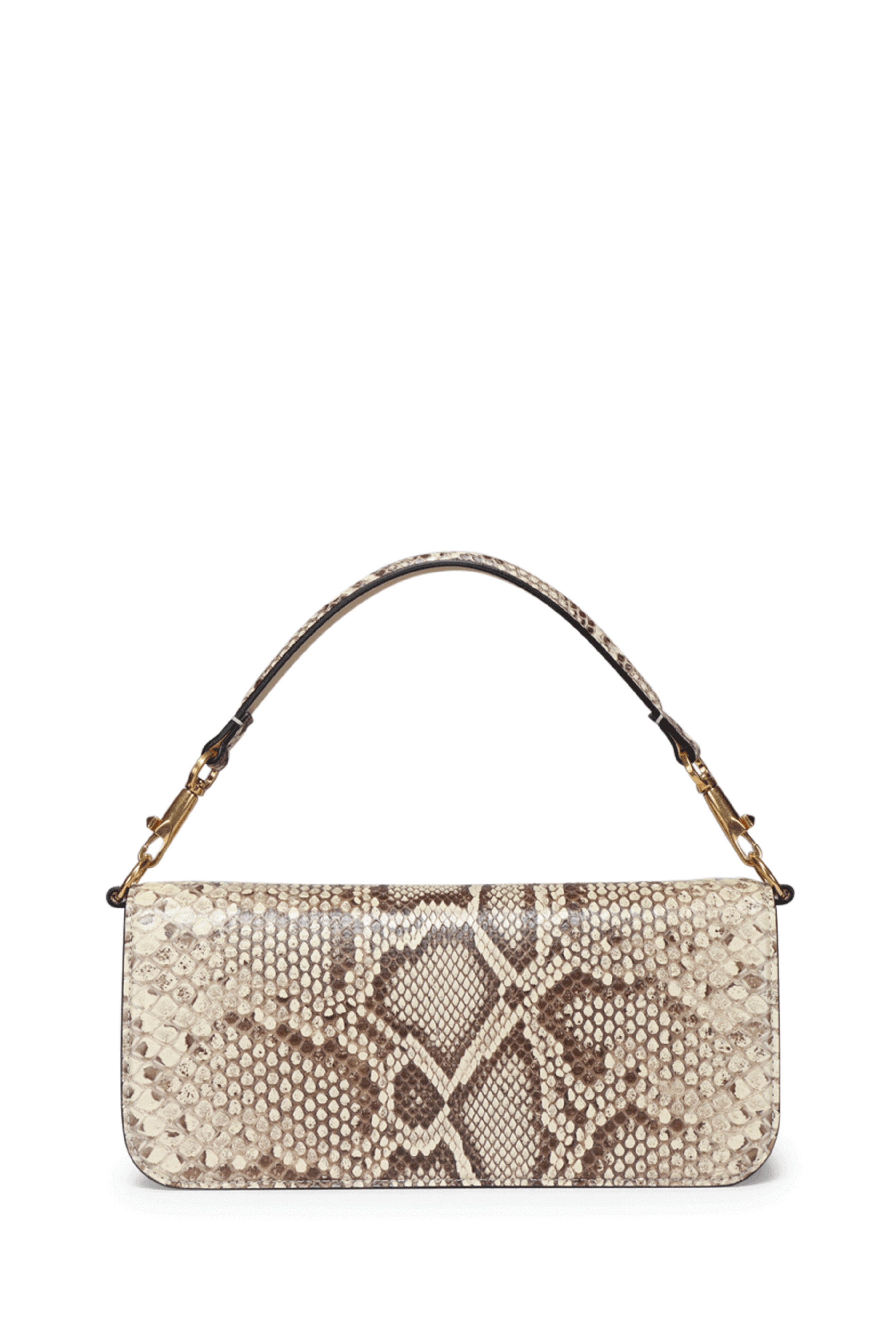 Valentino Garavani - Loco VLogo Cream Shoulder Bag