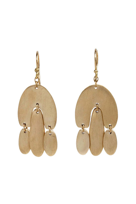 Ten Thousand Things Gold Mini Chandelier Earrings