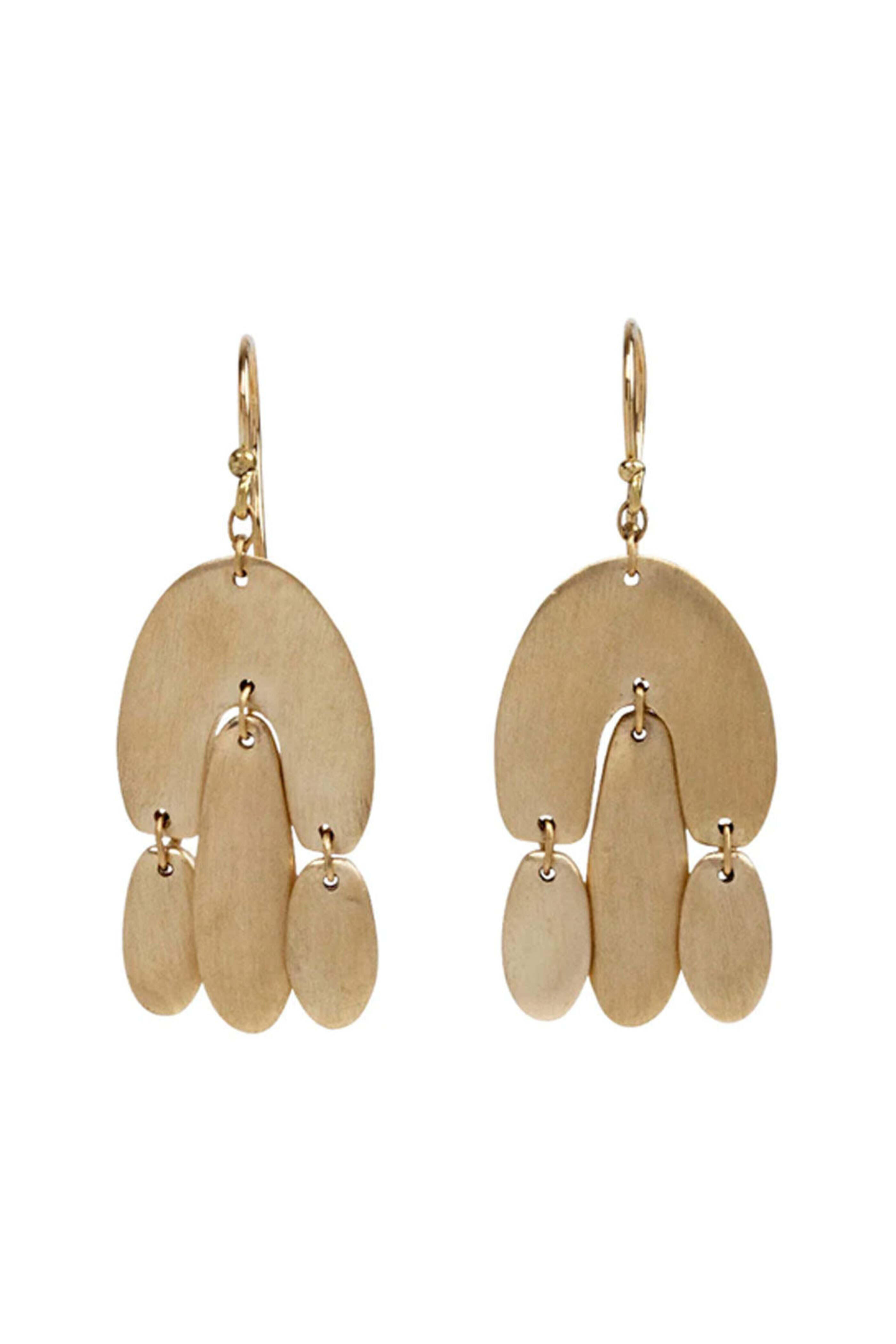 Ten Thousand Things - Gold Mini Chandelier Earrings