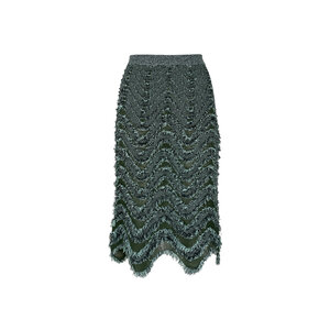 スカート BOTTEGA VENETA Dark Blue Cashmere Blend Skirt Bottega Veneta Dark blue cashmere blend skirt