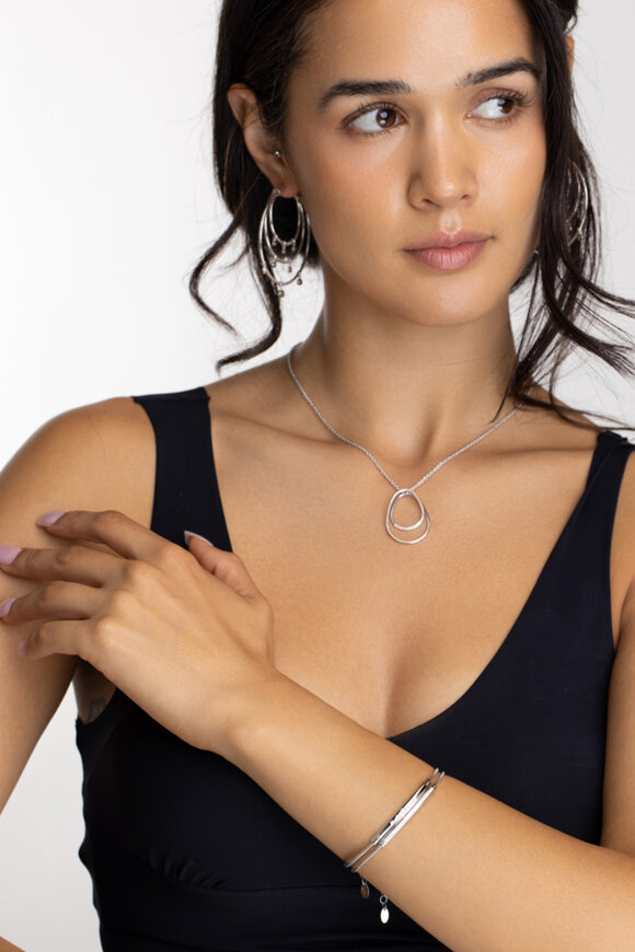 Pesavento Elegance Ultrafine Bi Oval Pendant Necklace - view 4