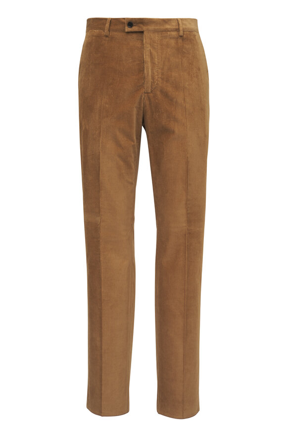 Brioni - Black Wool & Satin Stripe Tuxedo Trousers