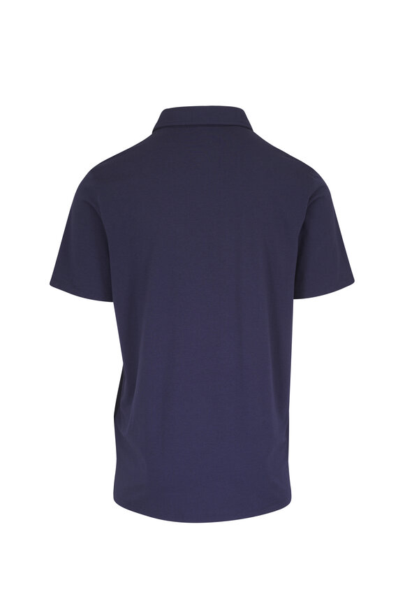 Greyson Pondera Maltese Blue Mélange Polo - view 2