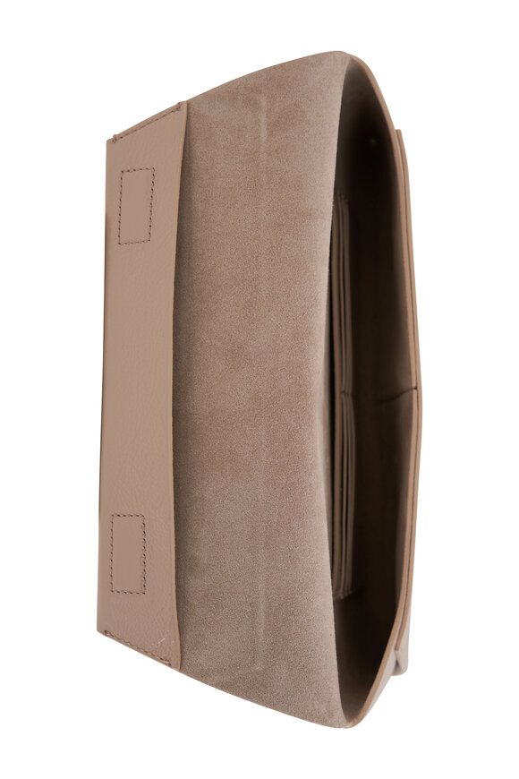 Brunello Cucinelli - Piuma Patent Leather Envelope Clutch 
