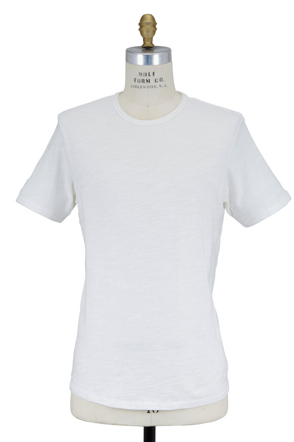 Rag & Bone - Standard Issue White Short Sleeve T-Shirt