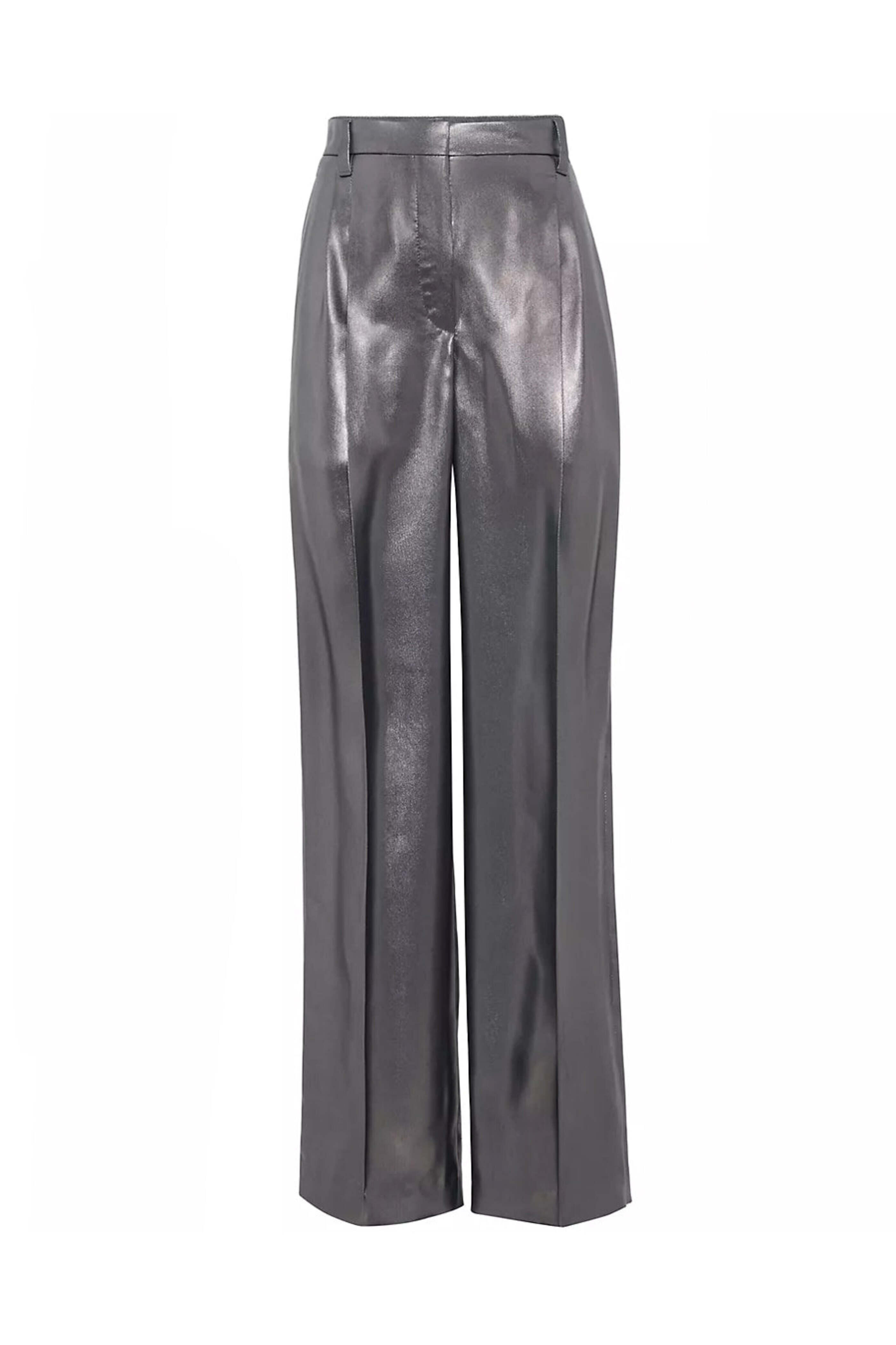 パンツ Brunello Cucinelli Pantalone In Satin Cady Brunello Cucinelli Satin Cady Wide-Leg Pants | Neiman Marcus