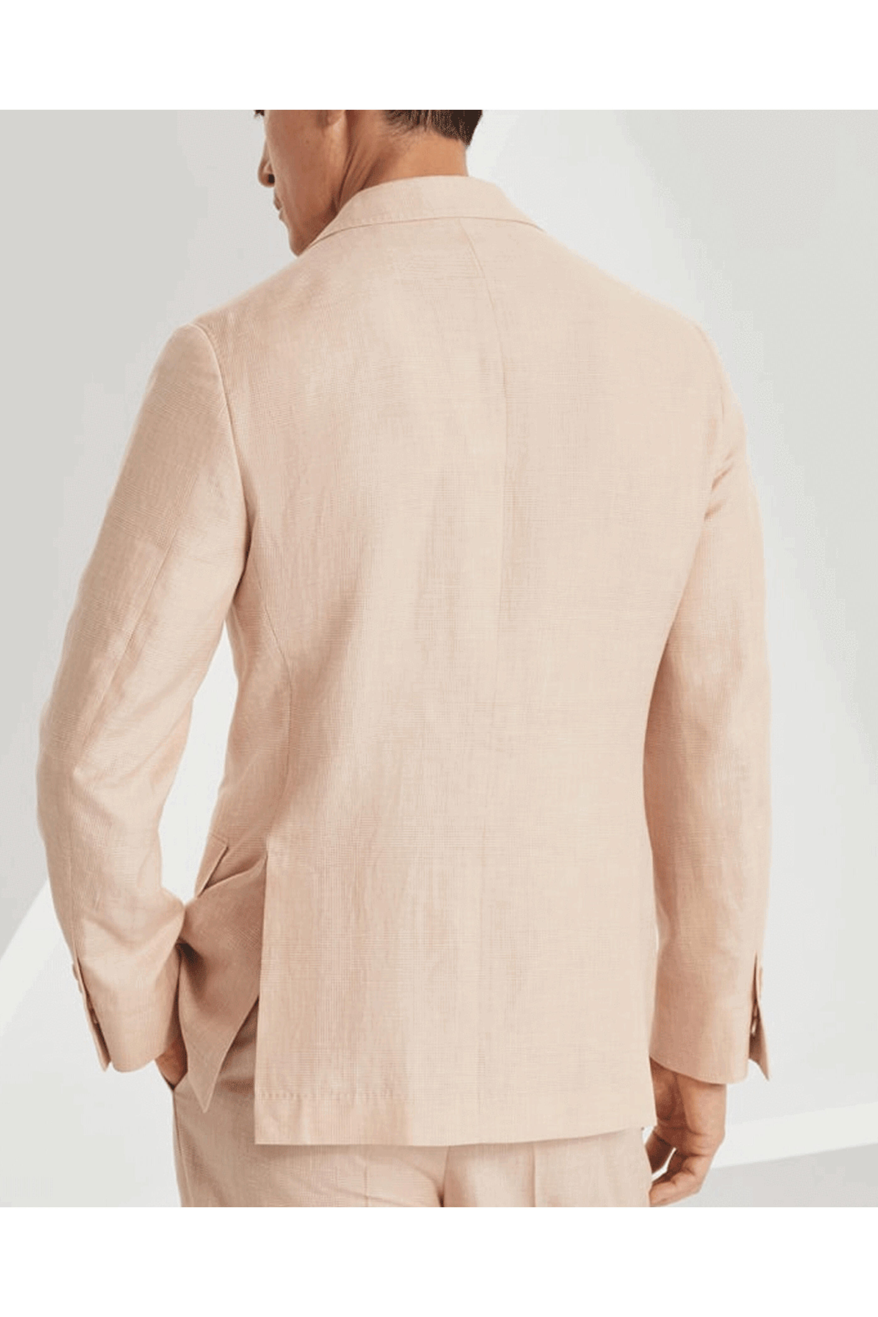 Brunello Cucinelli - Melon Prince of Wales Sportcoat
