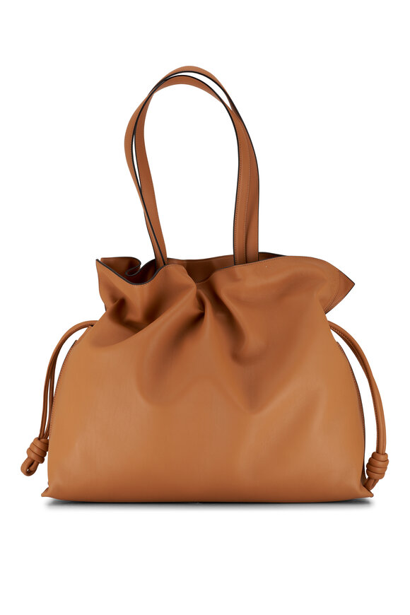 Loewe - XL Flamenco Warm Desert Leather Knot Bag