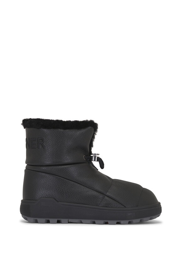 Bogner Chamonix S 16 A Black Leather Short Boot - view 3