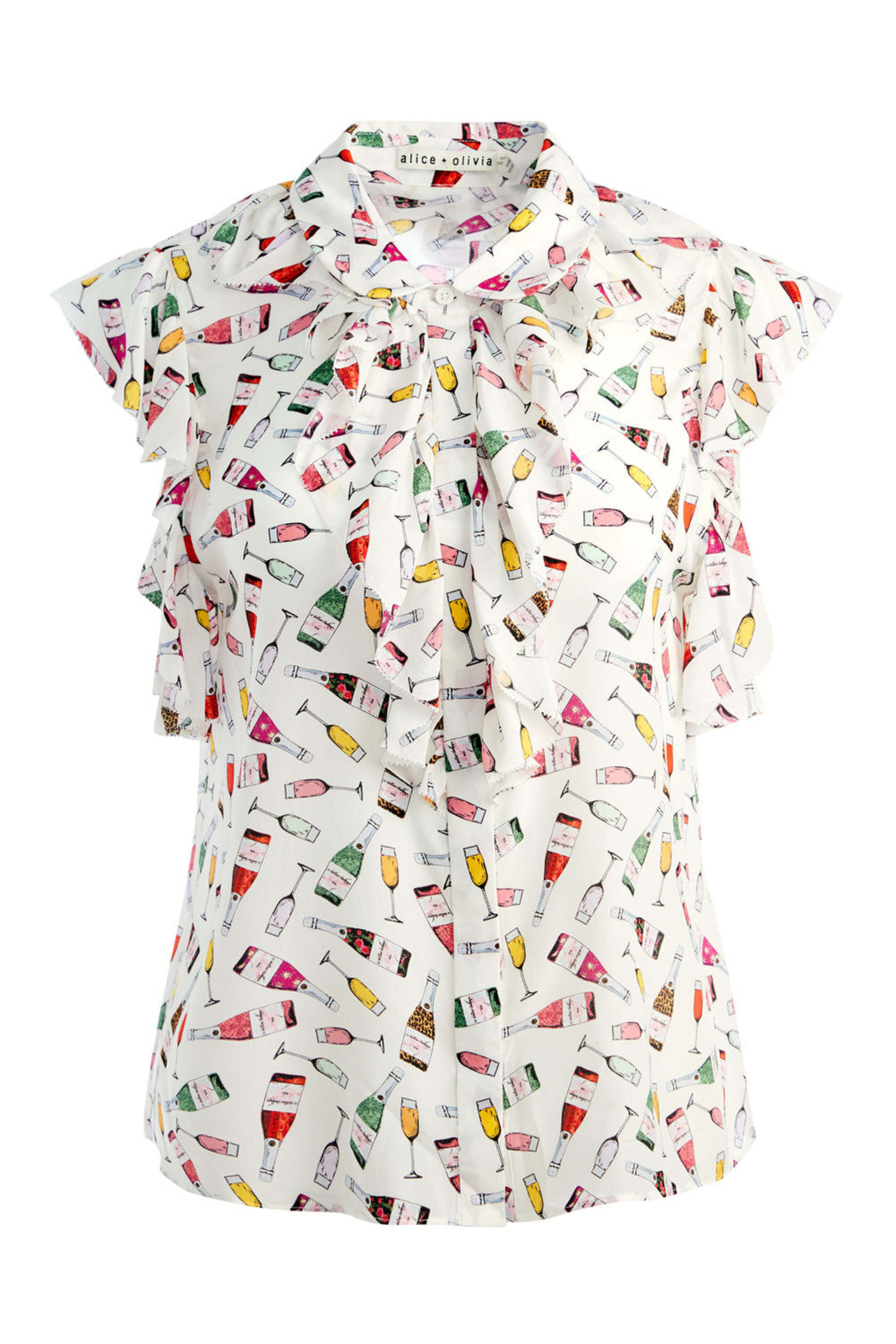 Alice & Olivia - Weekend Toast Robbie Blouse